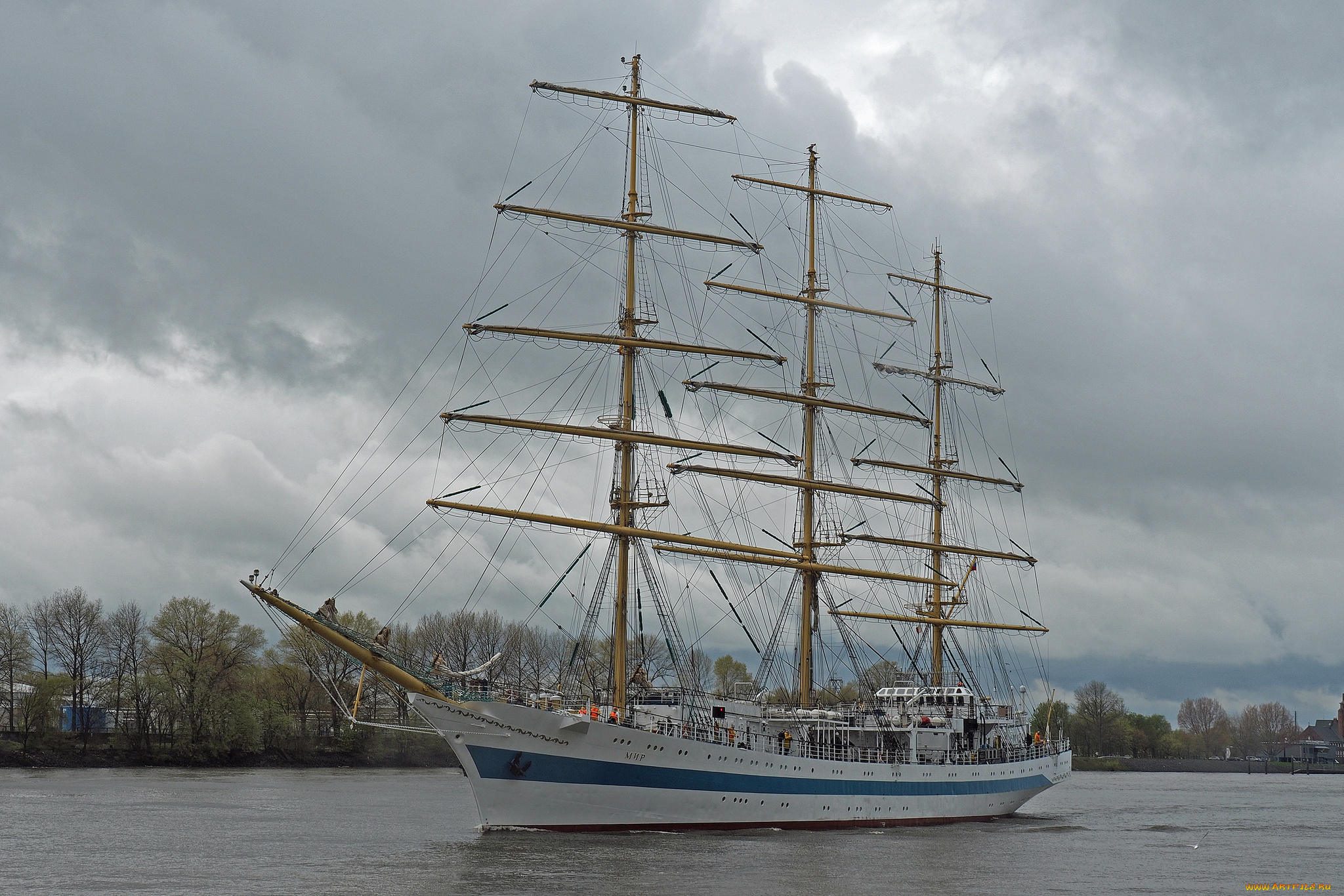 корабли, парусники, мачты, паруса