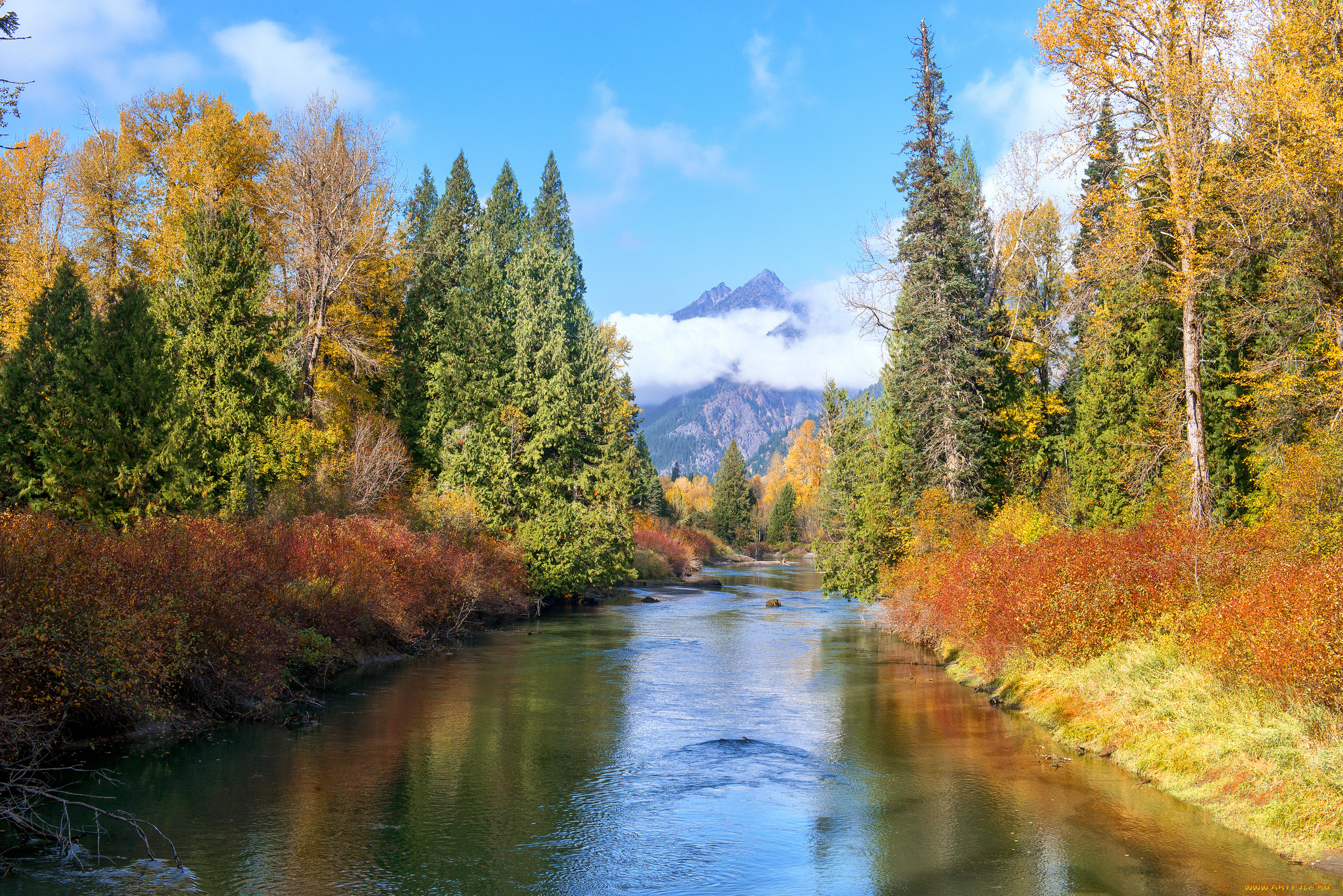 природа, реки, озера, простор