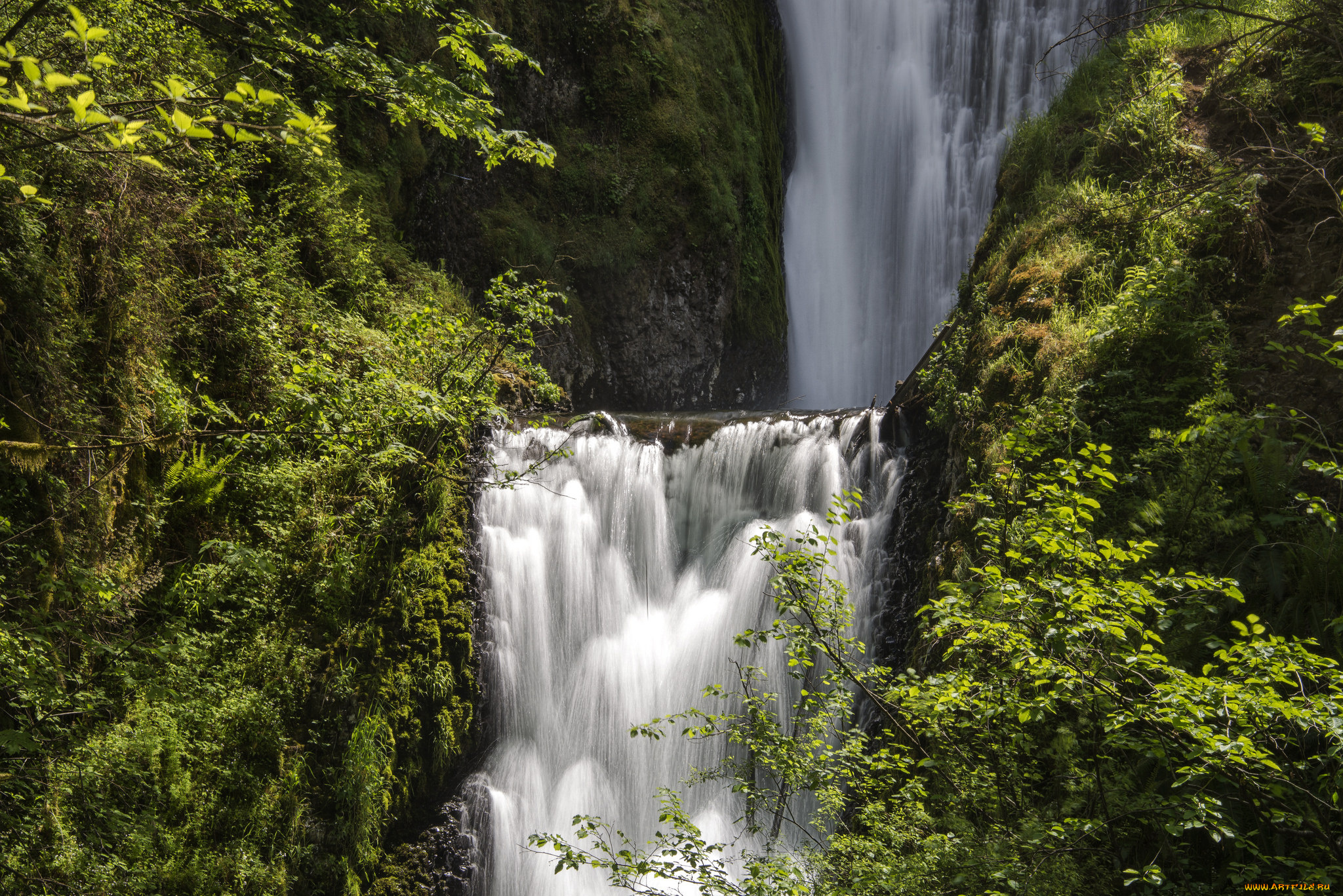 природа, водопады, простор