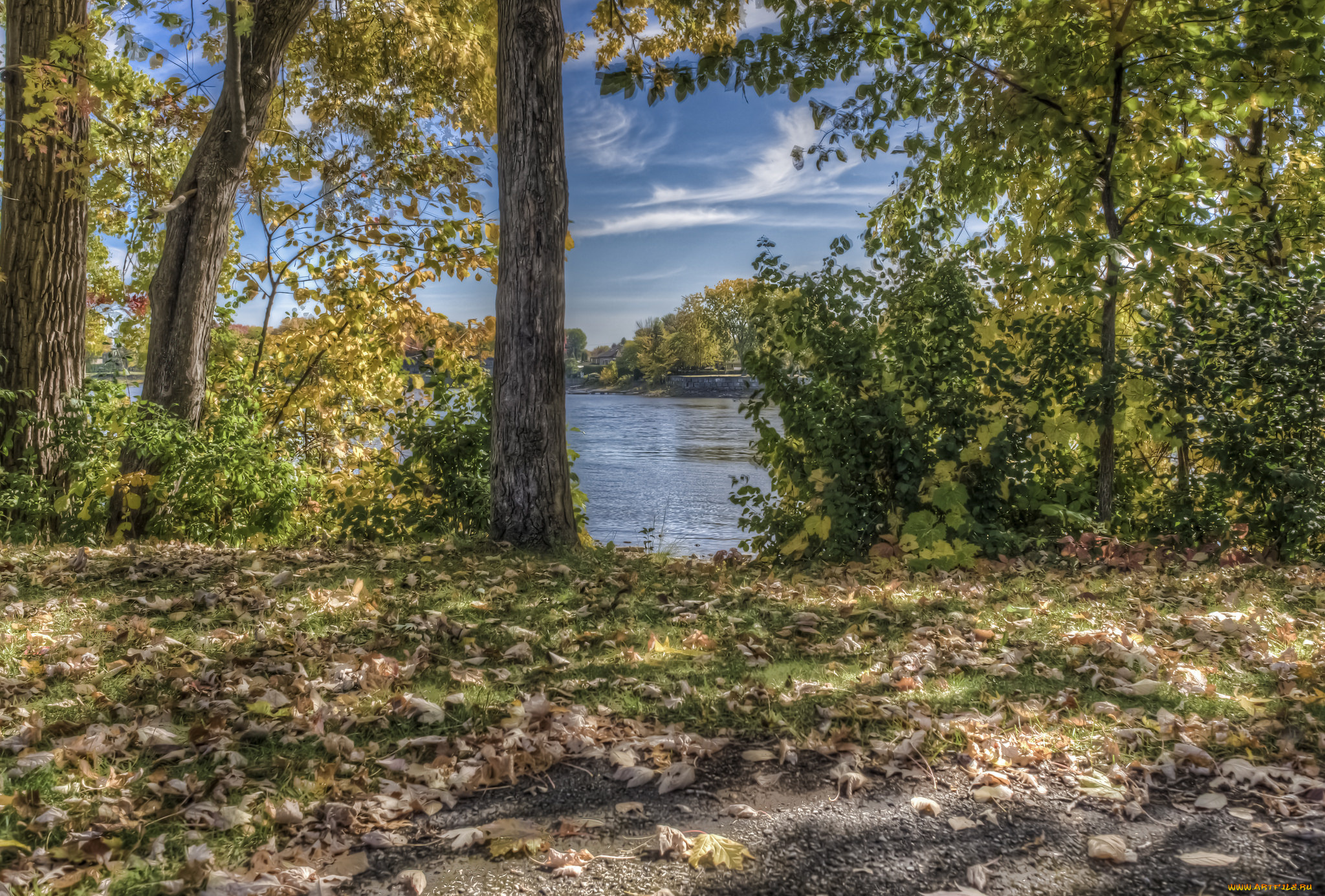 природа, реки, озера, простор