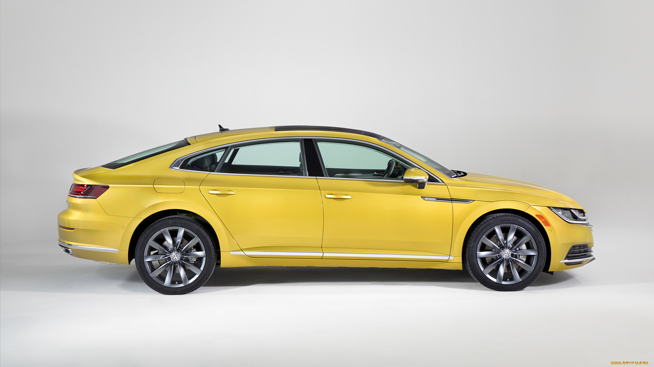 volkswagen, arteon, 2019, автомобили, volkswagen, жёлтый, 2019, arteon