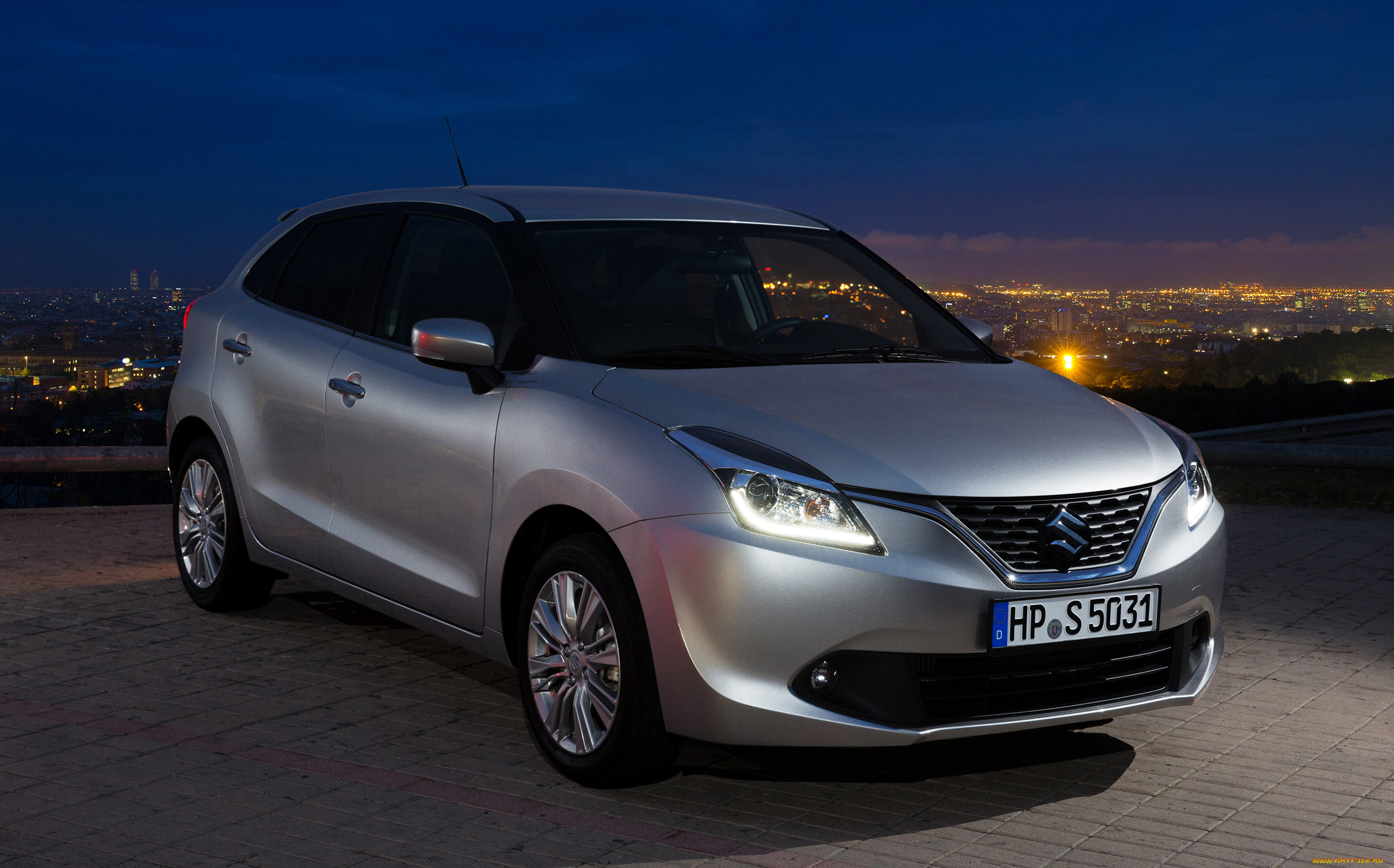 suzuki, baleno, 2015, автомобили, suzuki, baleno, 2015, серый, металлик