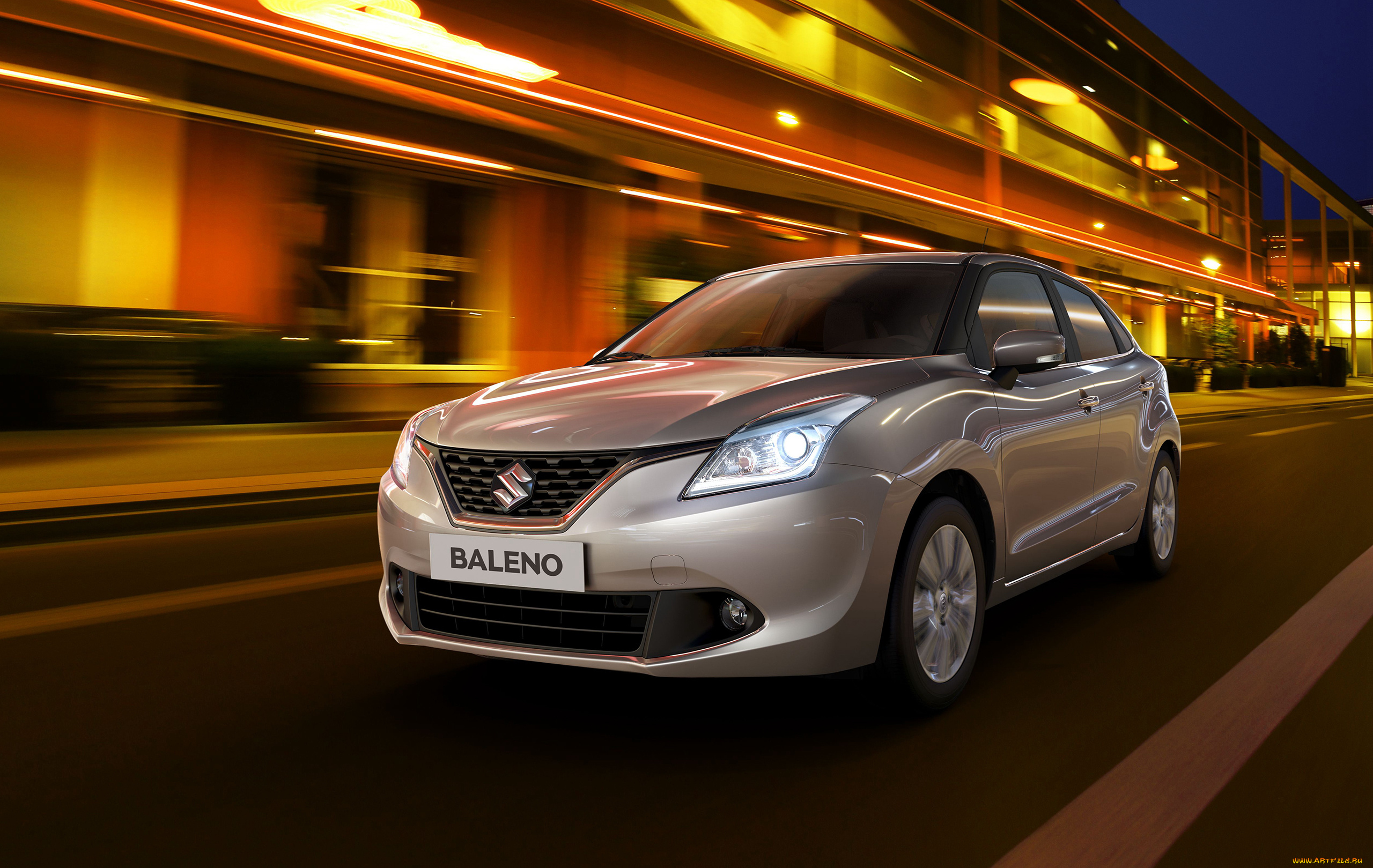 suzuki, baleno, 2015, автомобили, suzuki, baleno, 2015, серый, металлик