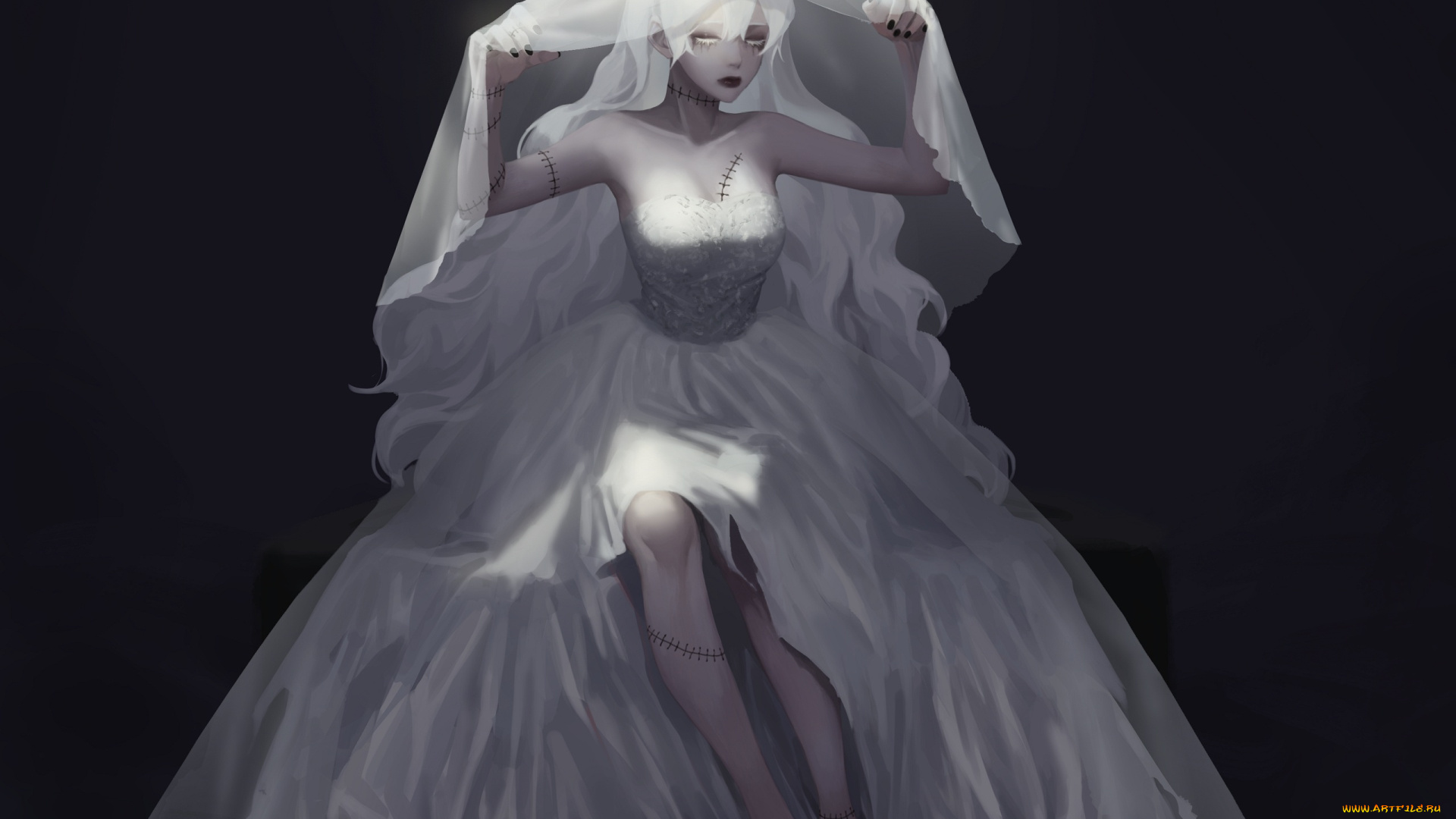 аниме, unknown, , другое, , невеста, девушка