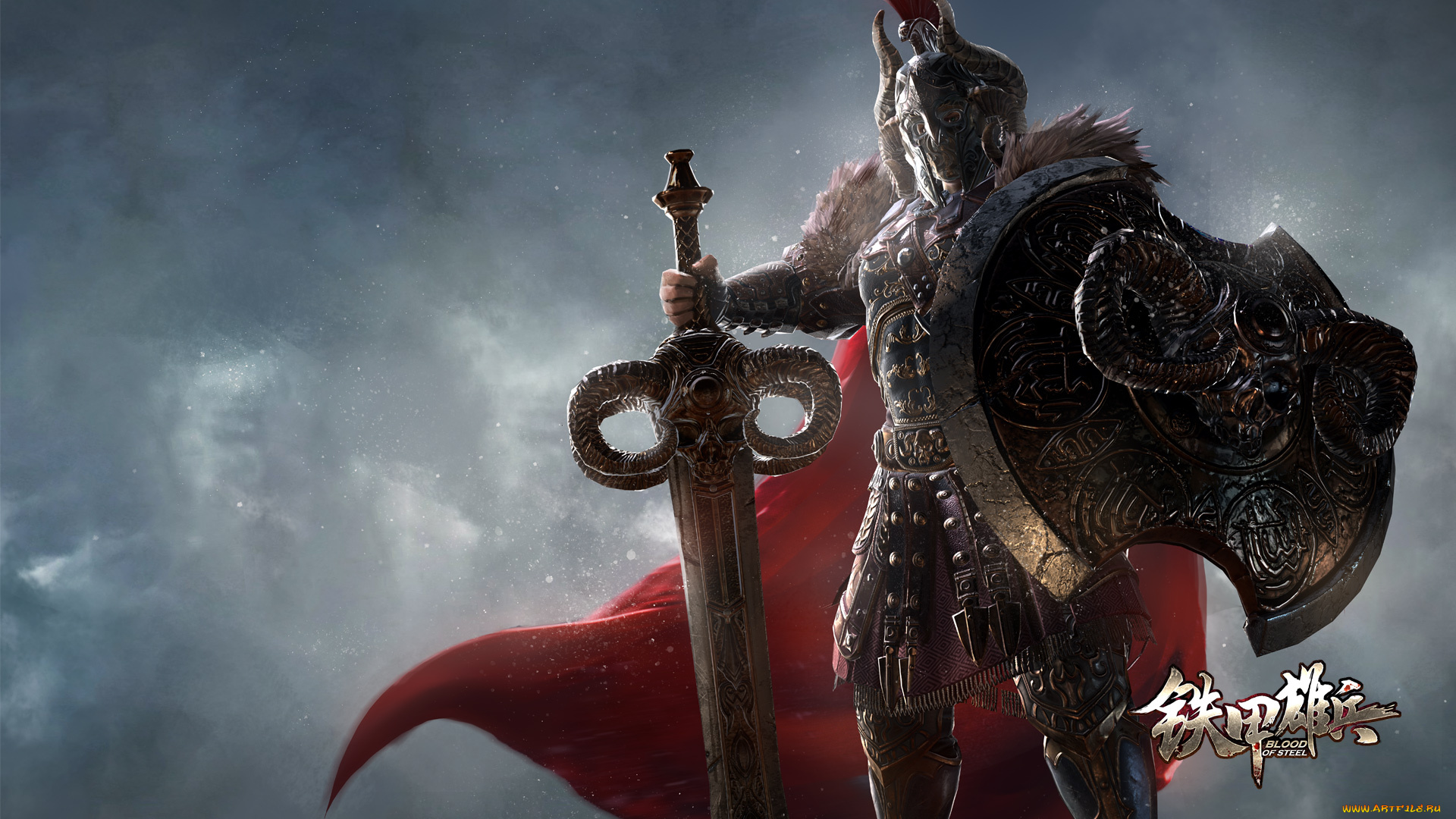 blood, of, steel, видео, игры, blood, of, steel, постер, moba, экшен, фэнтези, средневековый, сеттинг