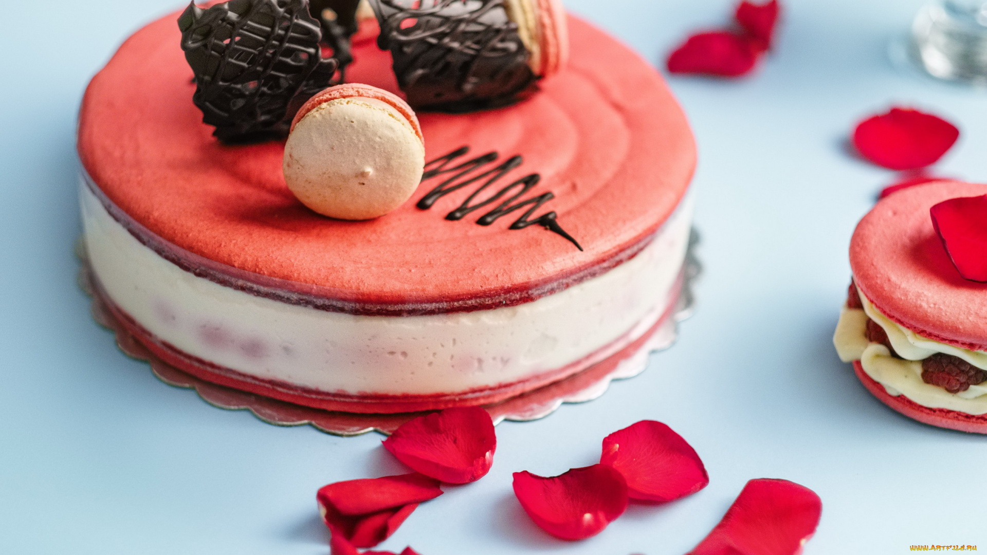 еда, пирожные, , кексы, , печенье, лепестки, пирожное