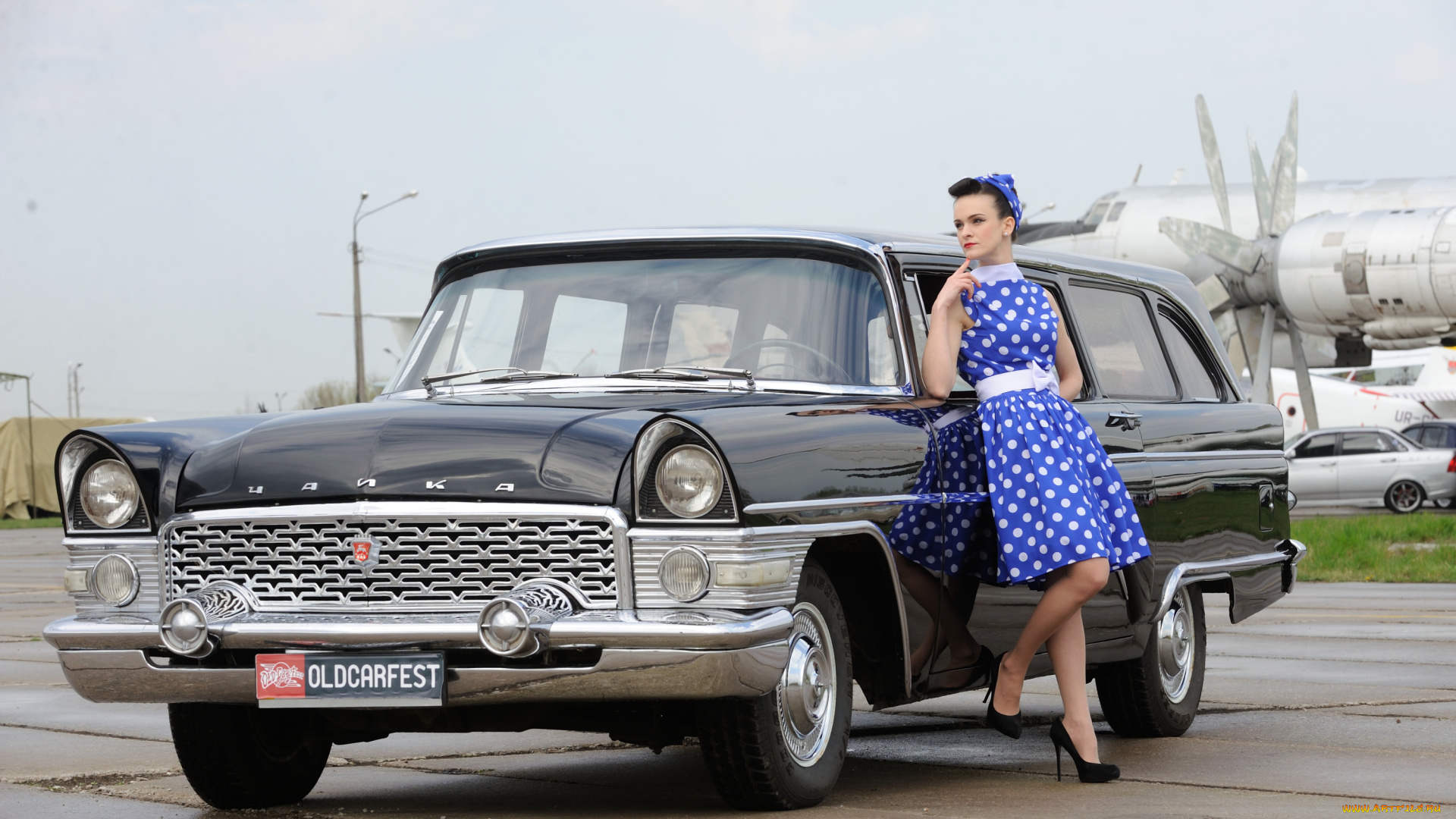 газ-, 13, чайка, автомобили, -авто, с, девушками, чайка, газ-, 13, классика, девушка, ретро, автомобиль