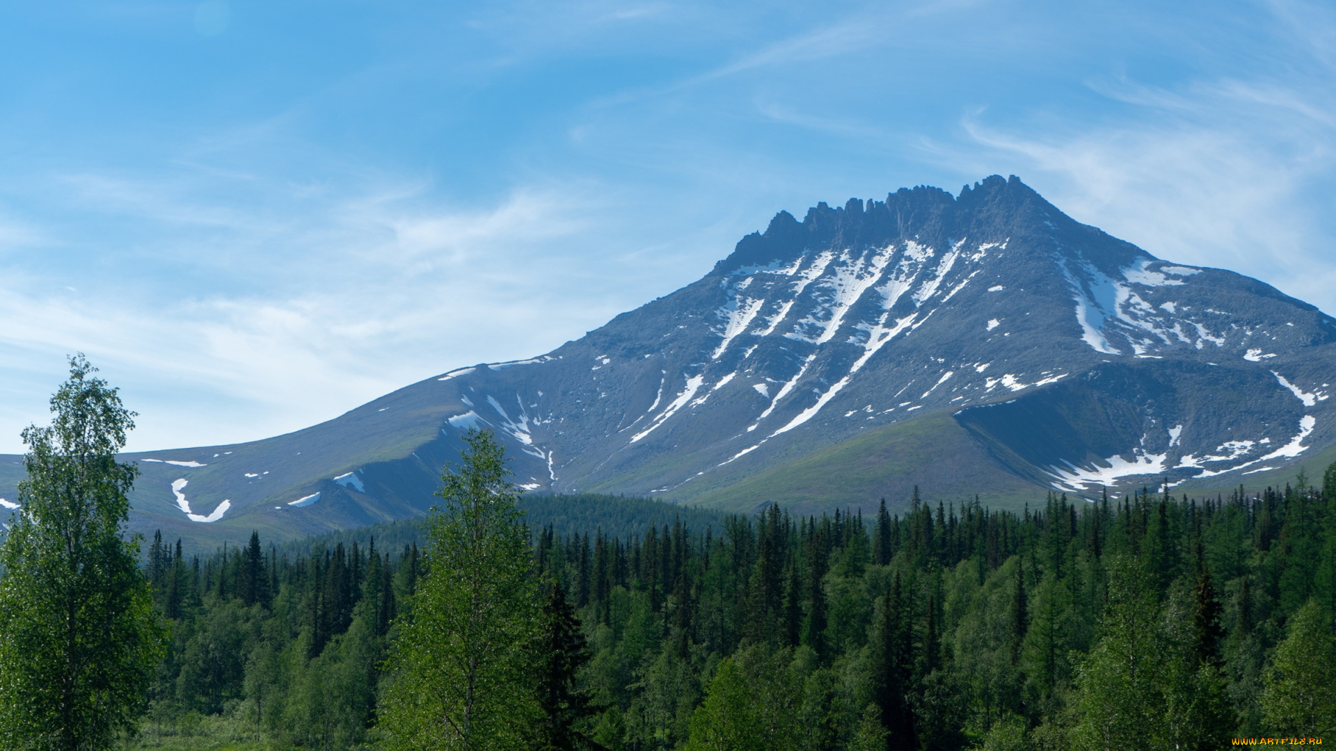 манарага, природа, горы, коми, гора, приполярный, урал