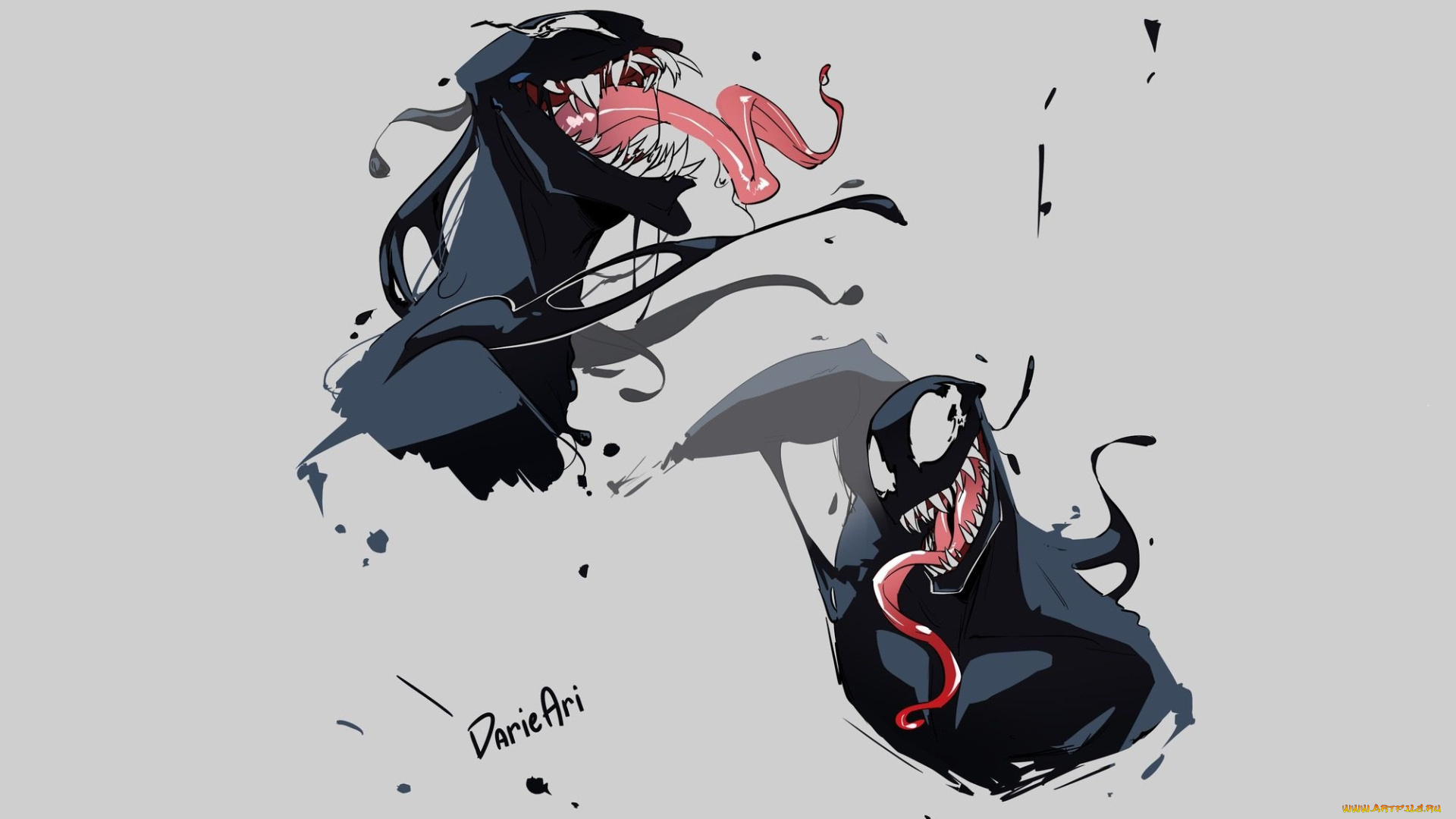 рисованное, кино, веном