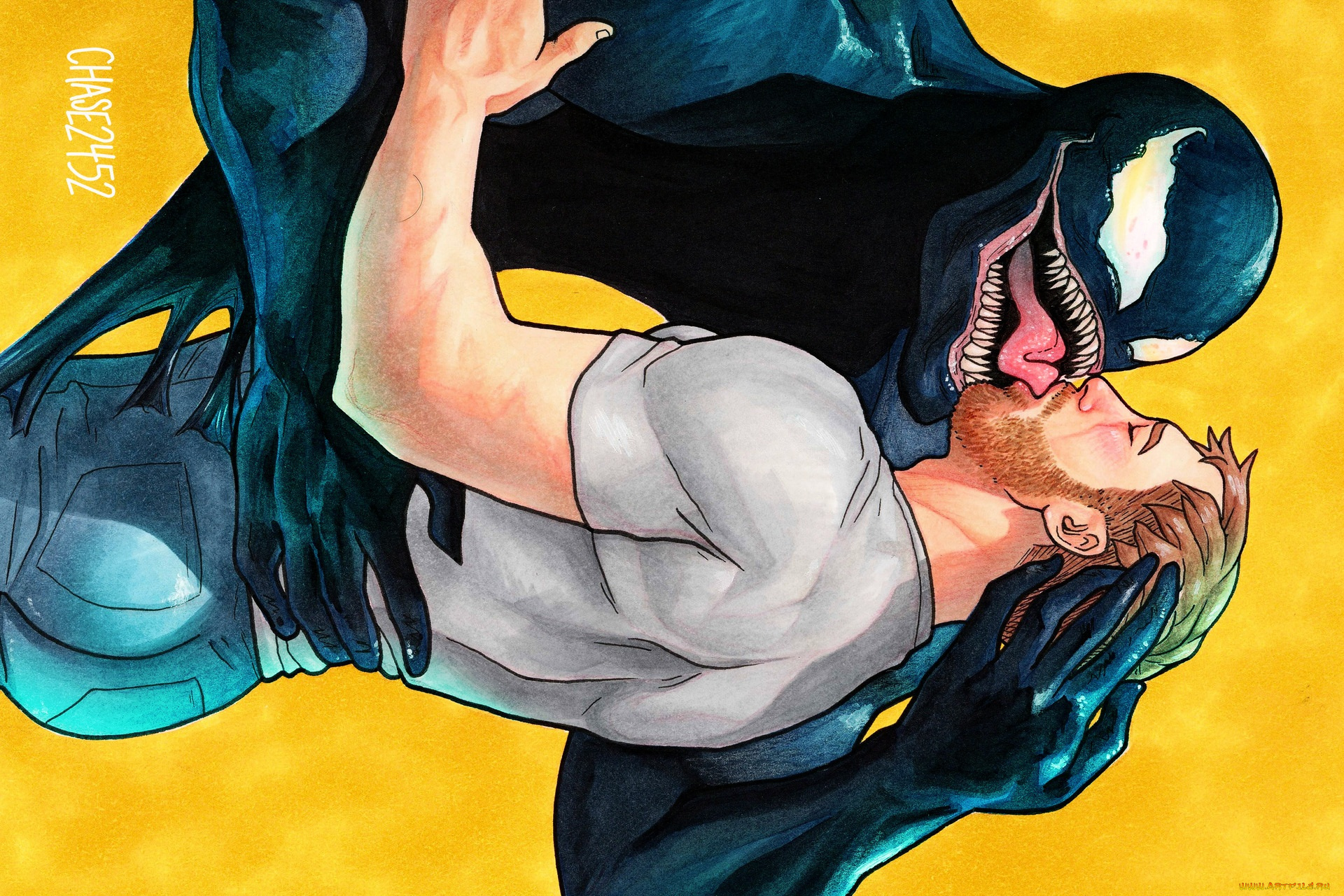 рисованное, кино, том, харди, эдди, брок, веном