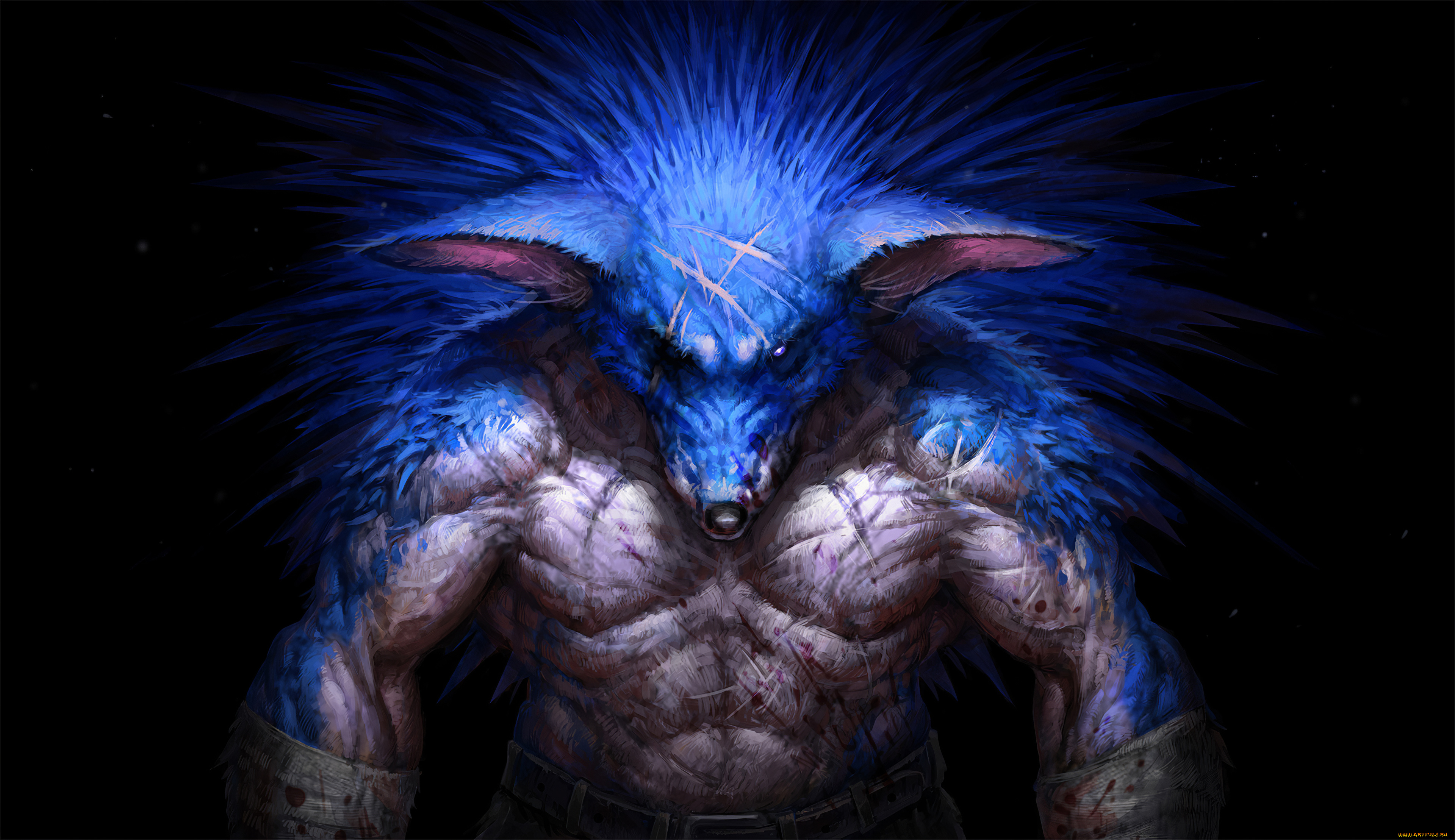 фэнтези, существа, sonic, fan, art