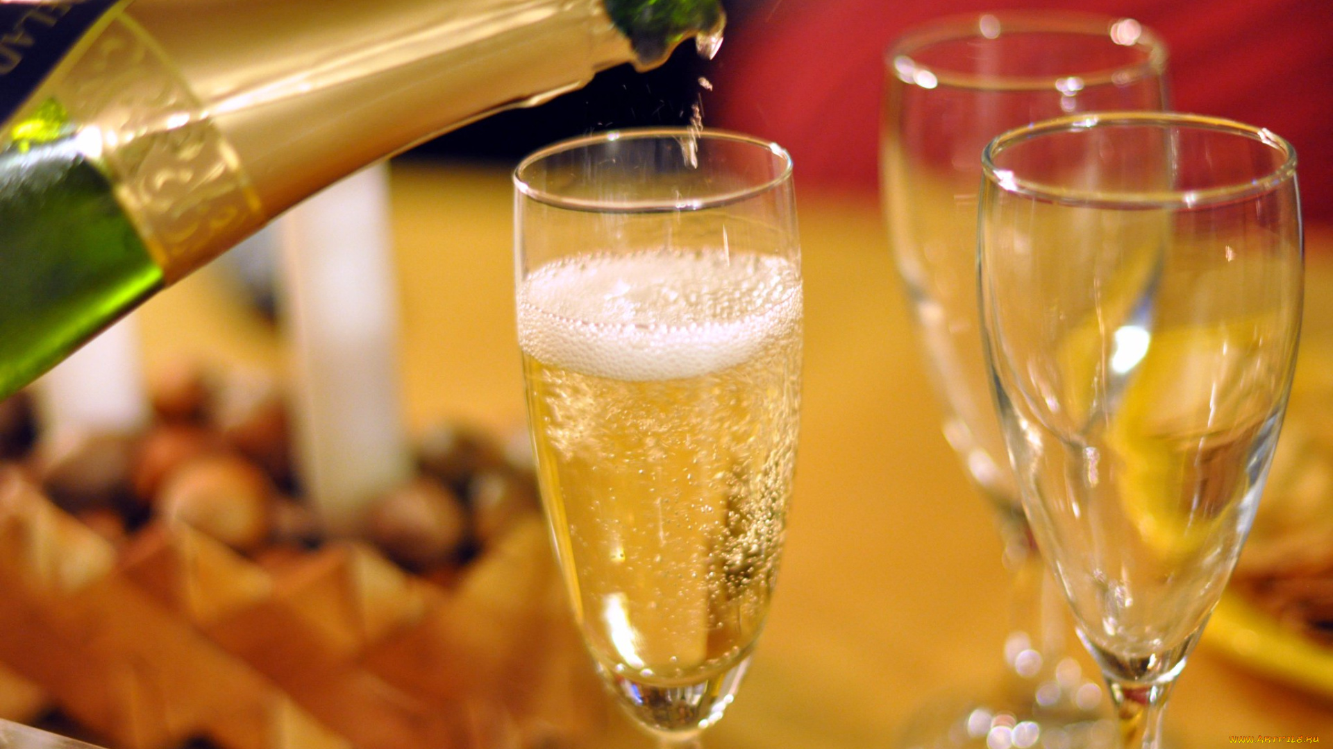 еда, напитки, шампанское