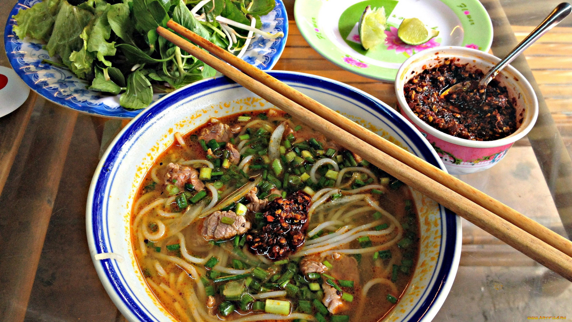 еда, первые, блюда, вьетнамская, кухня, суп