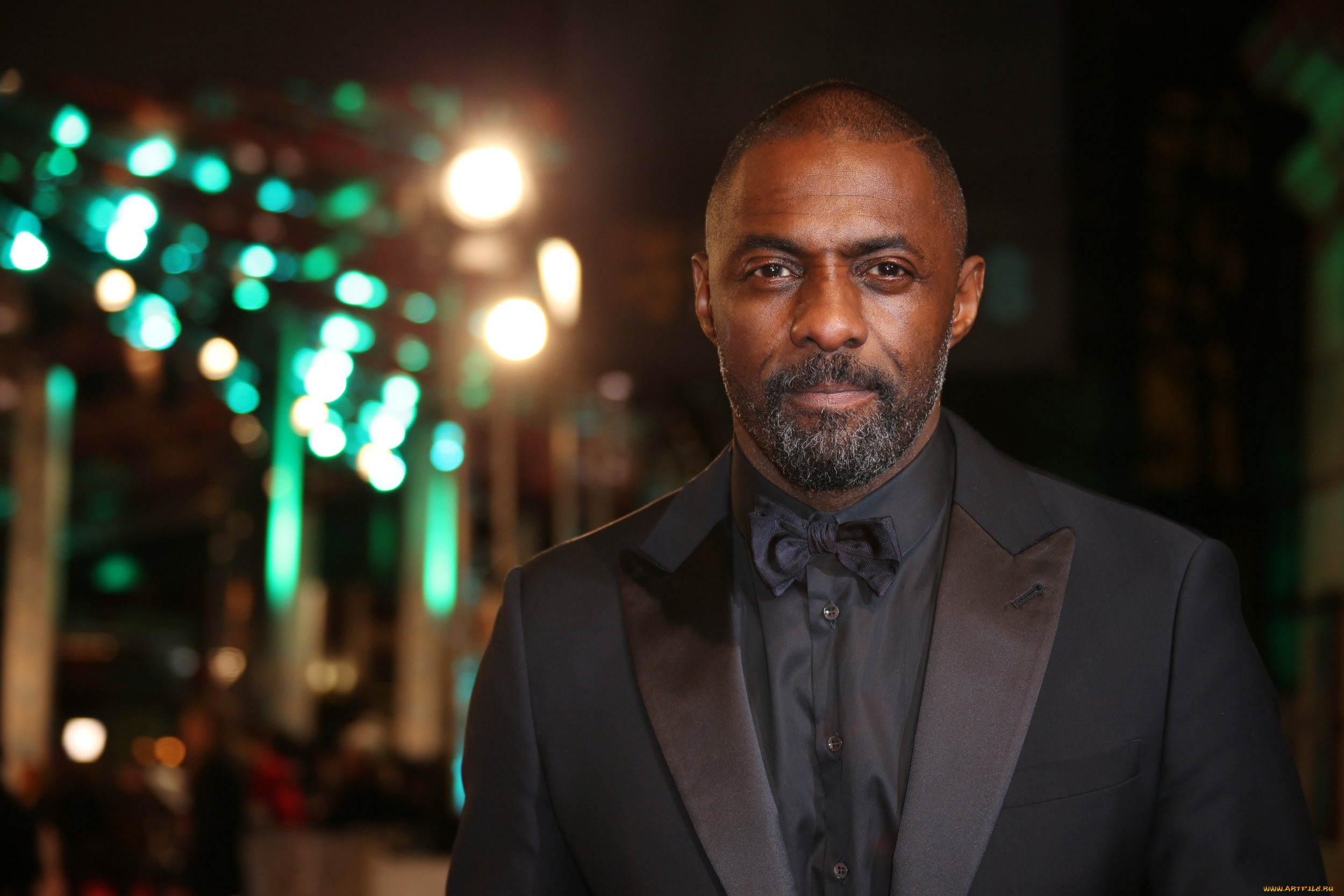 мужчины, idris, elba, актер, костюм, огни