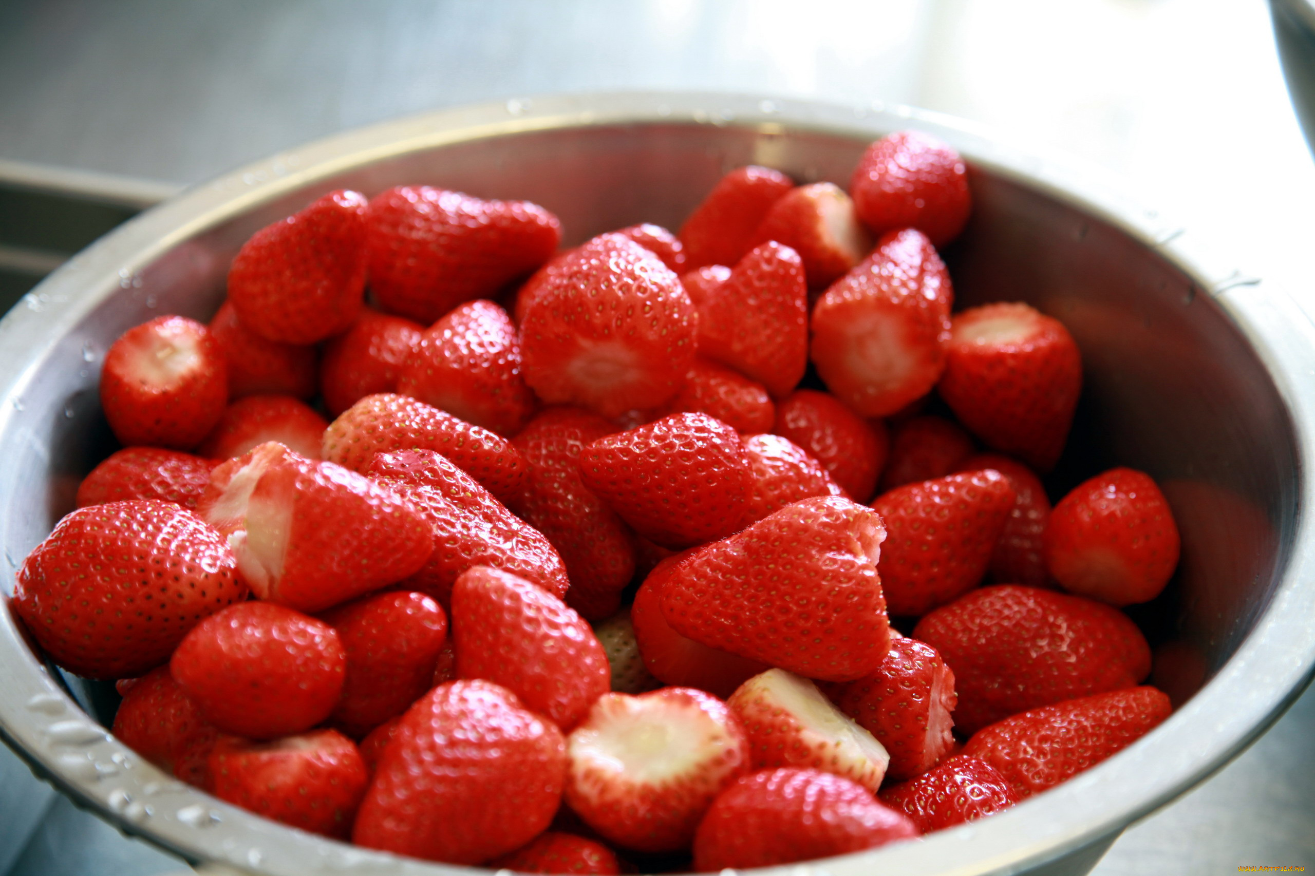 еда, клубника, , земляника