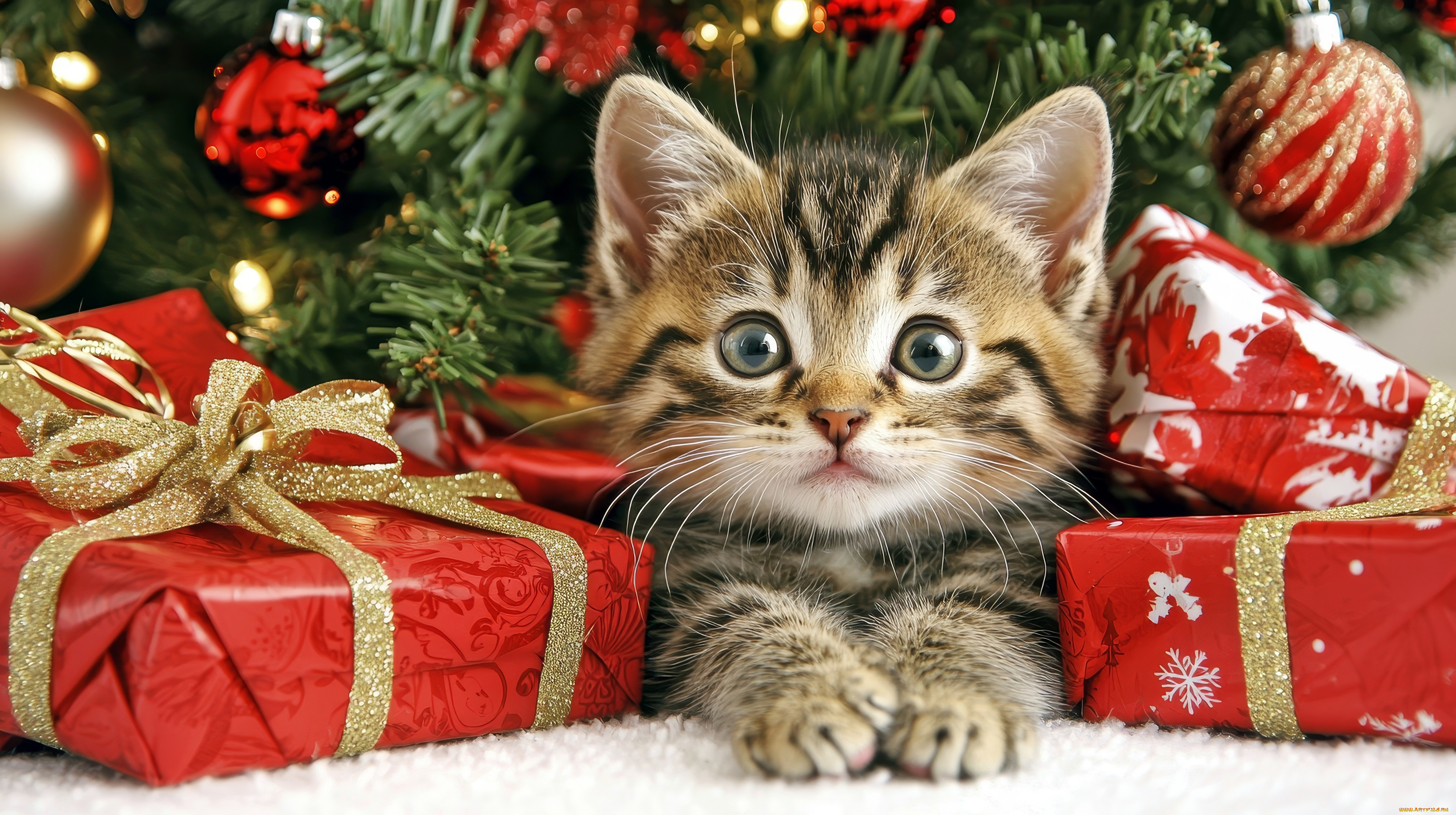 праздничные, -, разное, , новый, год, кот, кошка