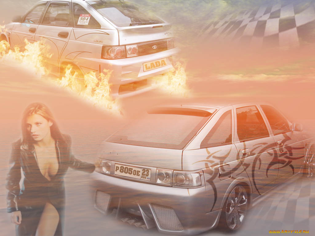 21112, автомобили, авто, девушками