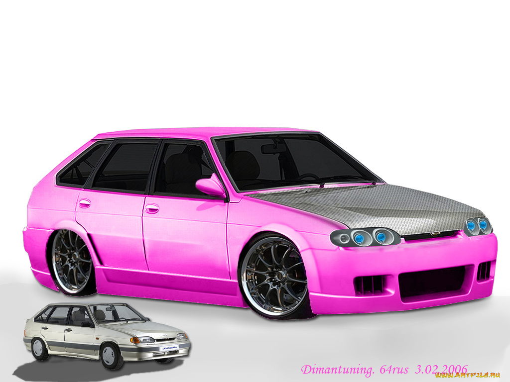 vaz, 2109, virtual, tuning, автомобили, виртуальный, тюнинг