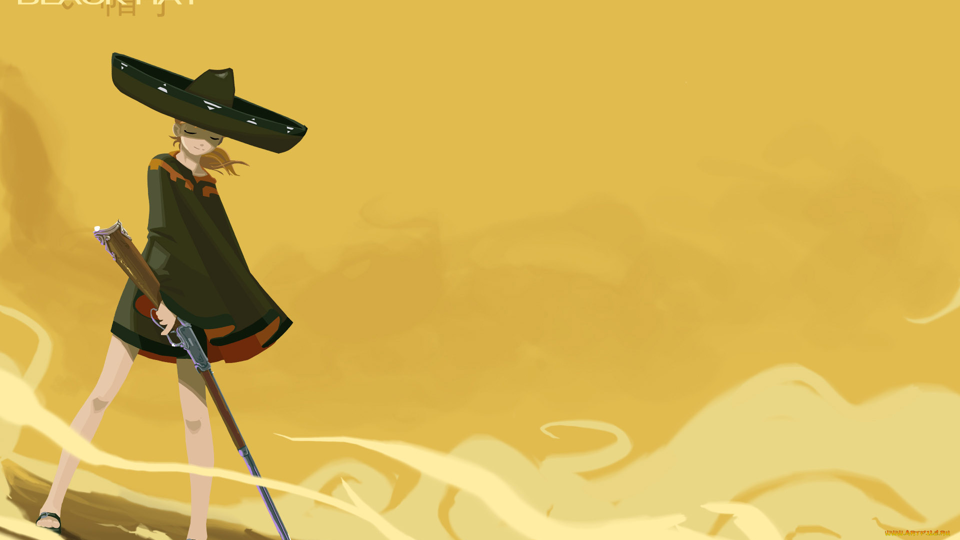 аниме, weapon, blood, technology