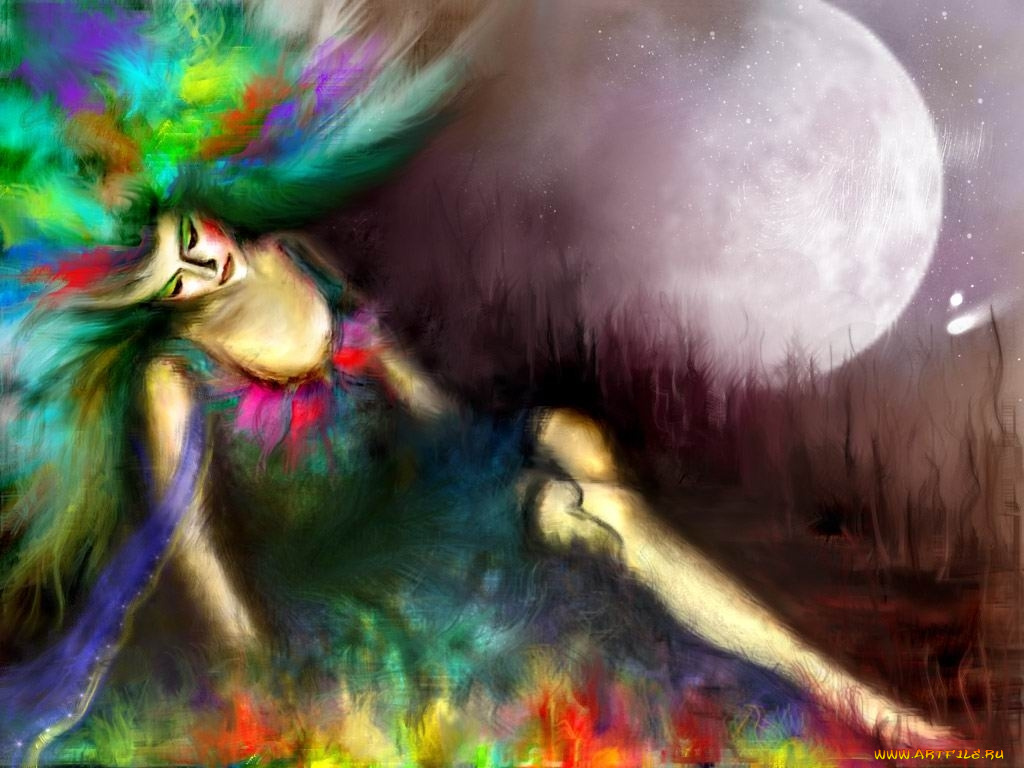 рисованные, люди