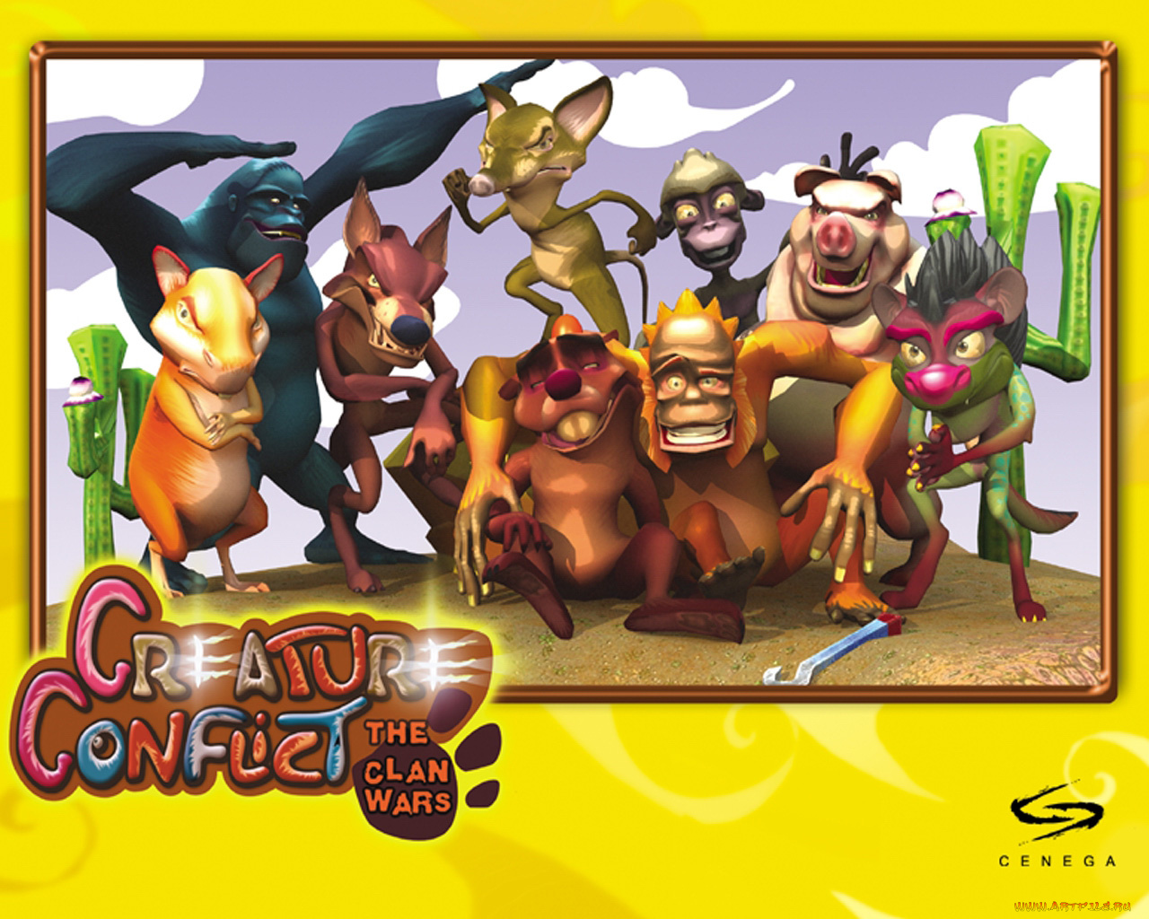 видео, игры, creature, conflict, the, clan, wars
