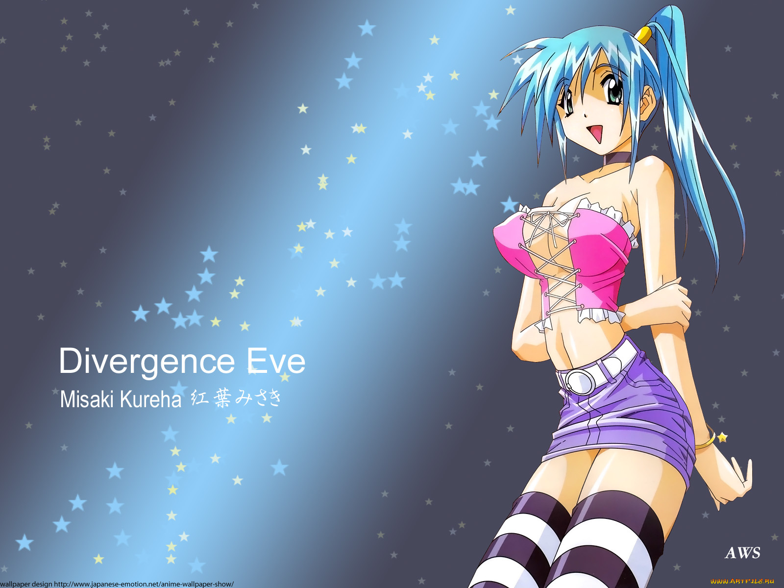 аниме, divergence, eve