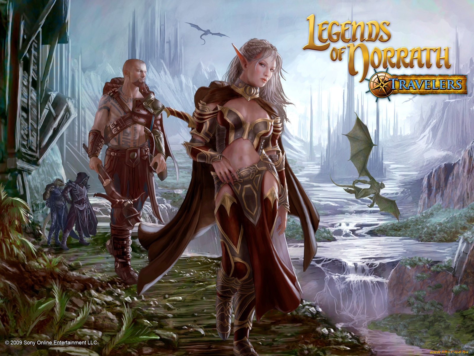 legends, of, norrath, travelers, видео, игры