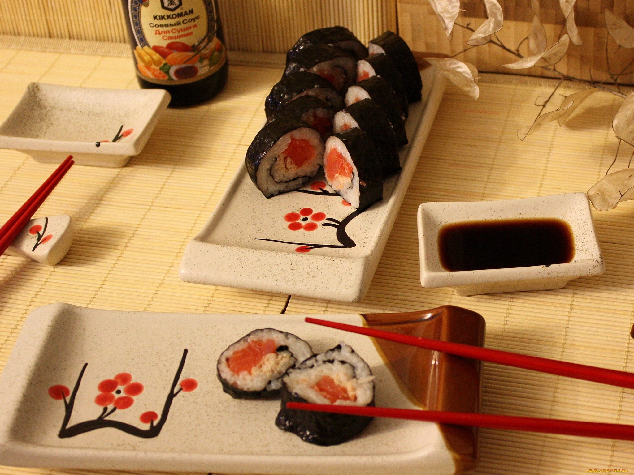 еда, рыба, морепродукты, суши, роллы