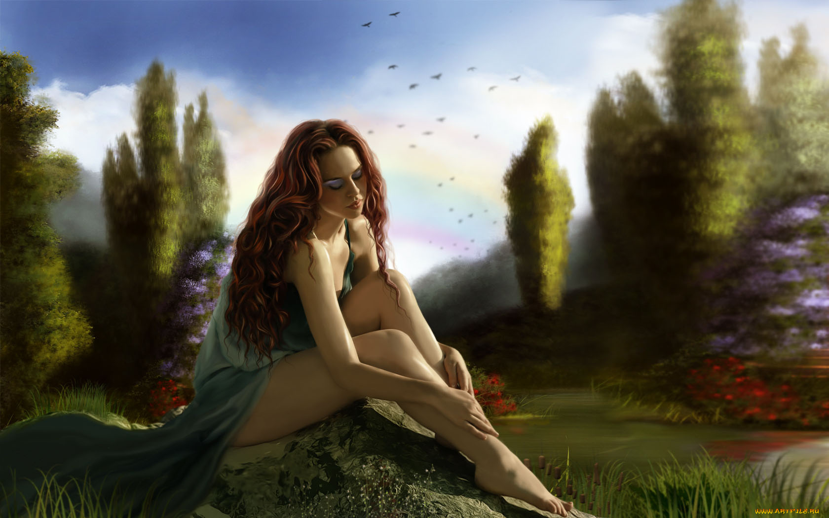 рисованные, люди