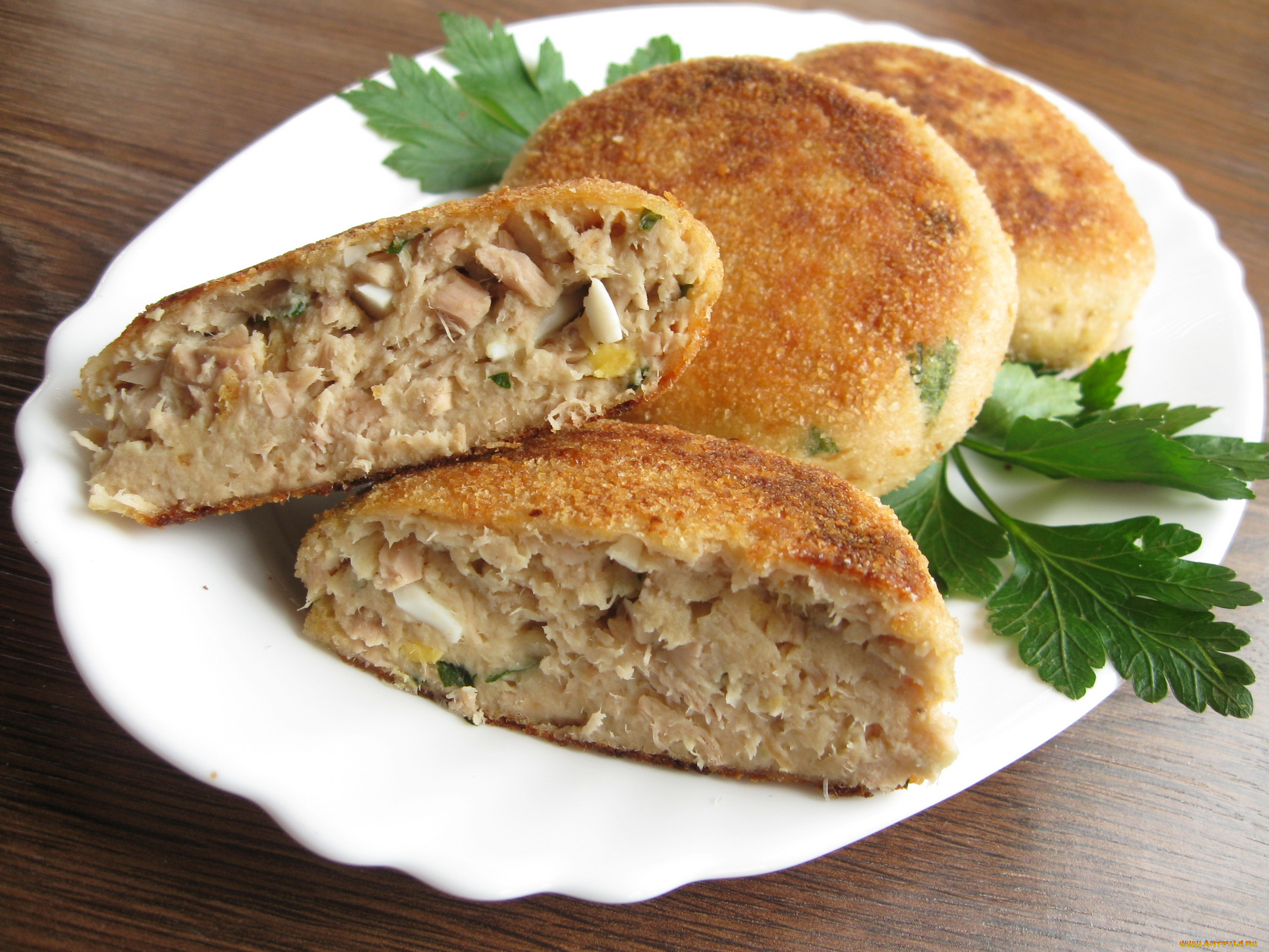 автор, varvarra, еда, вторые, блюда, петрушка, начинка, котлеты, тарелка