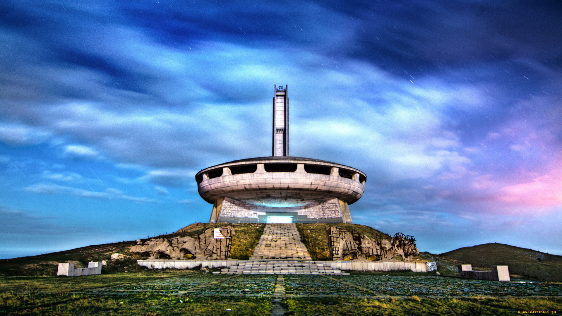 города, памятники, скульптуры, арт, объекты, болгария, бузлуджа