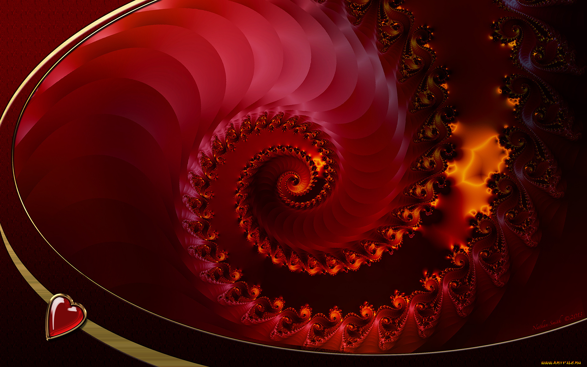 3д, графика, fractal, фракталы, фон, цвета, узор