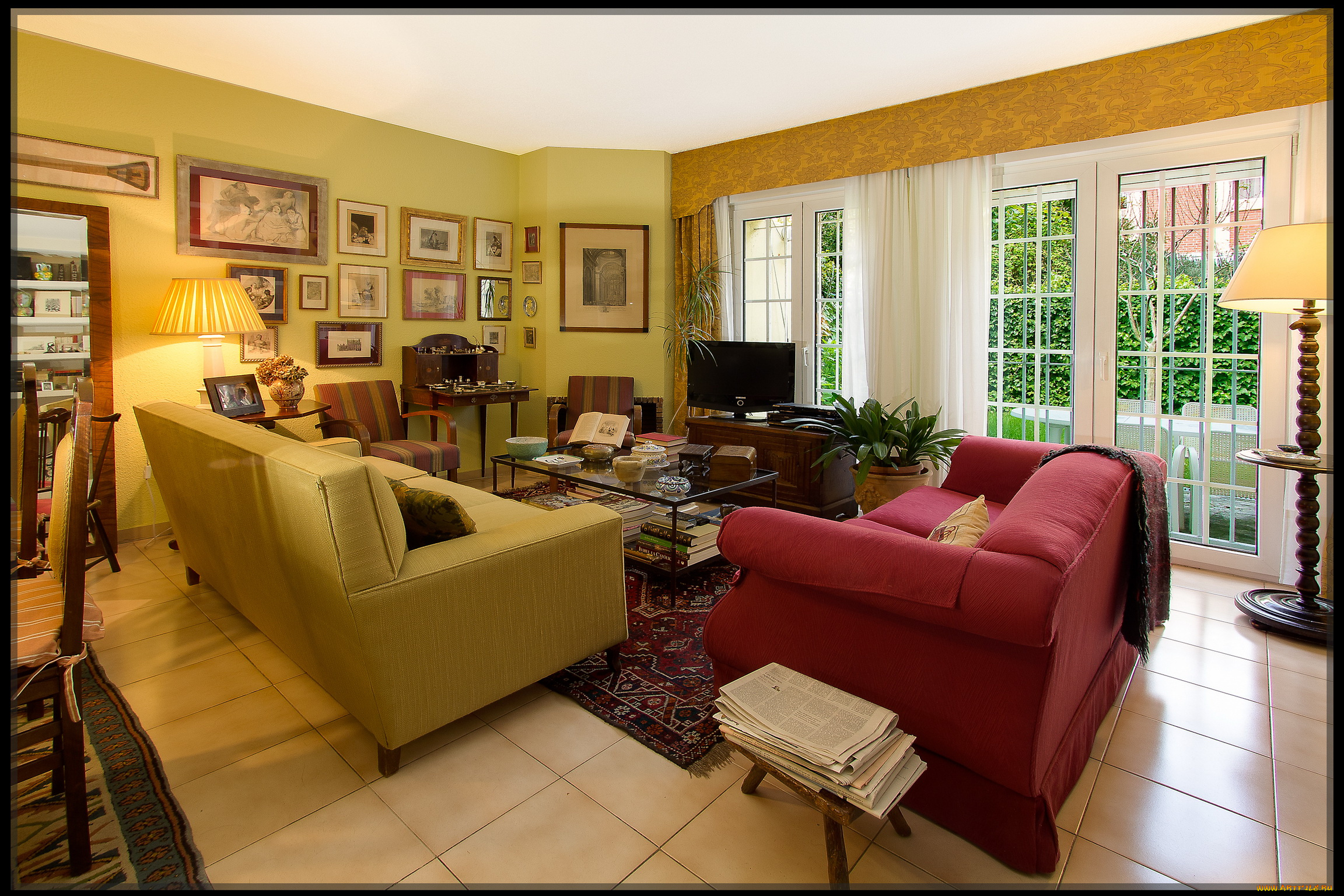 интерьер, гостиная