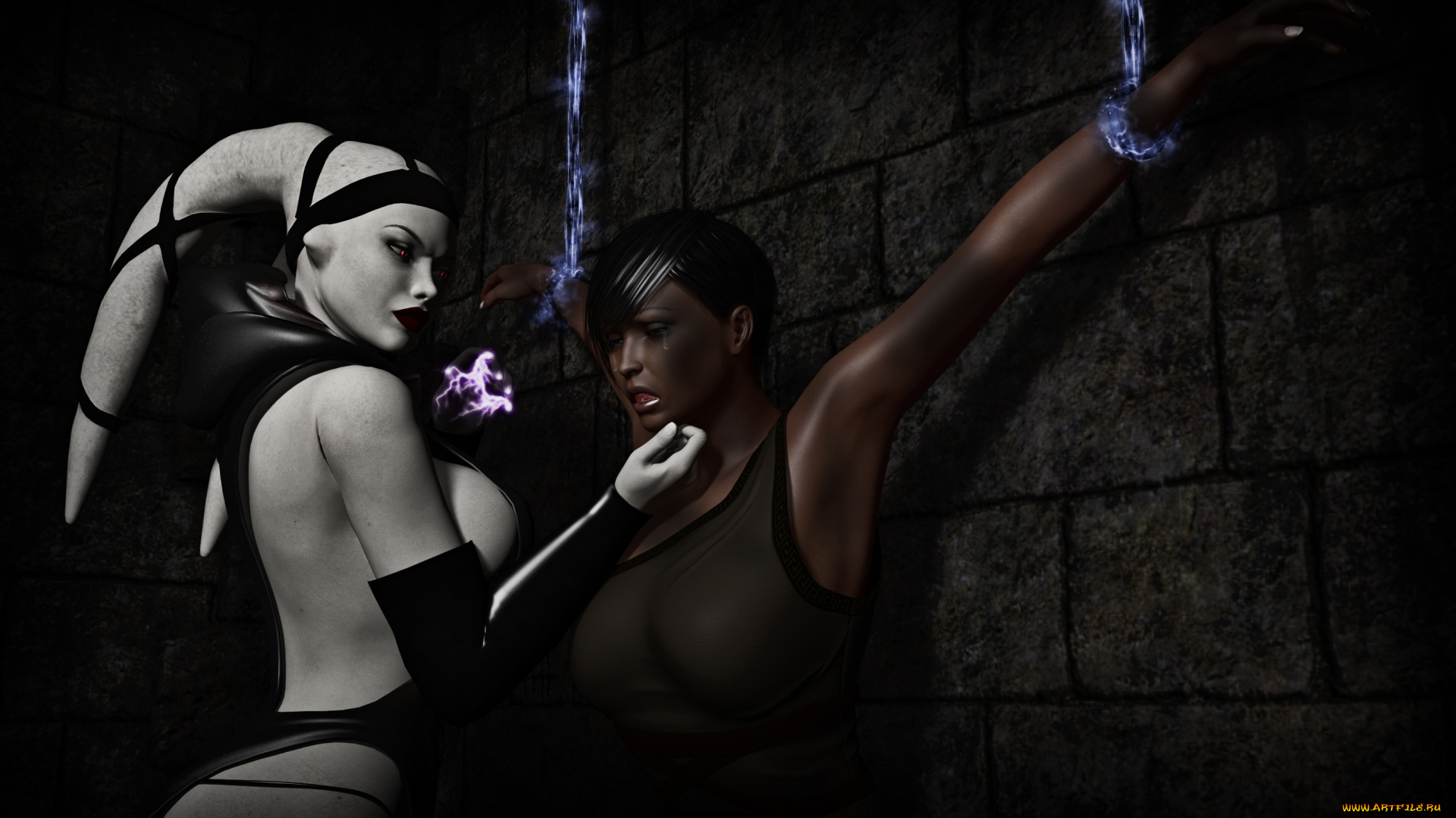 3д, графика, fantasy, , фантазия, оружие, существо