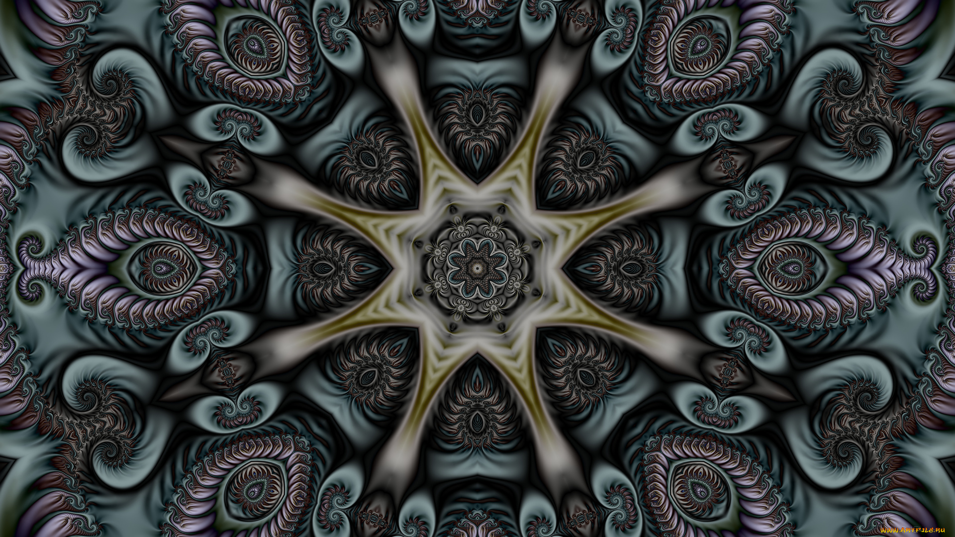 3д, графика, fractal, , фракталы, узор, цвета, фон