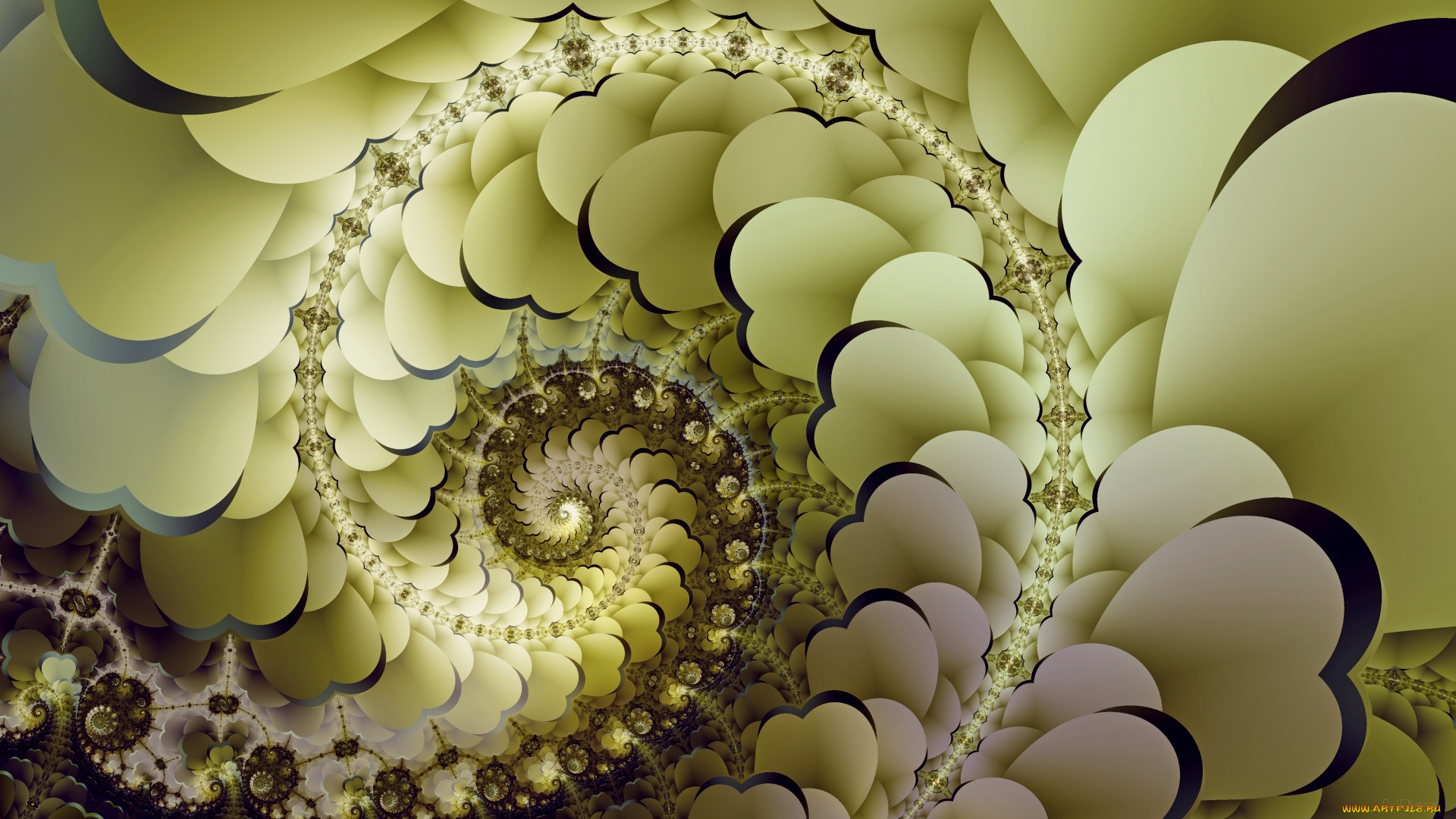 3д, графика, fractal, , фракталы, узор, цвета, фон