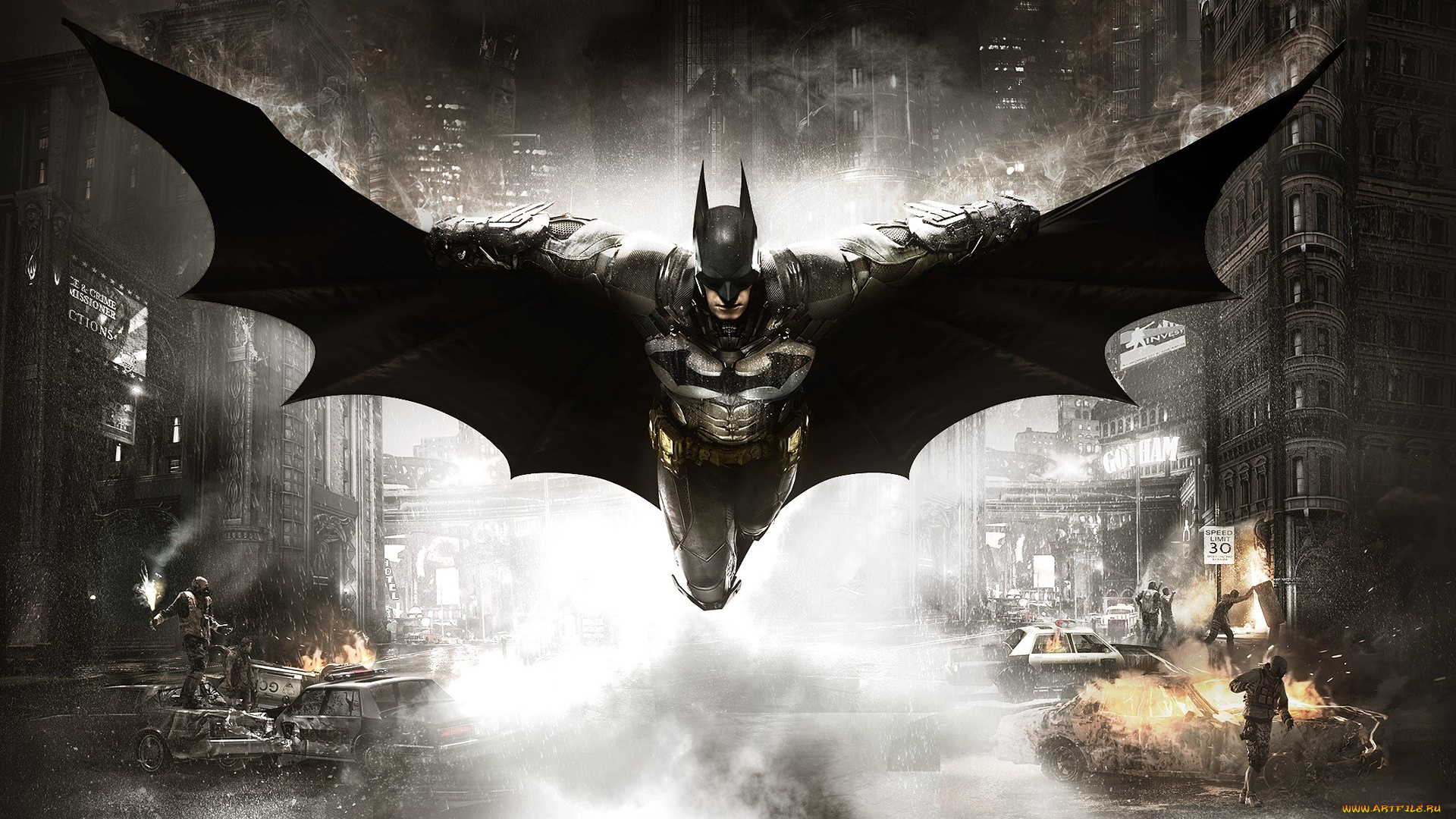 batman, , arkham, knight, видео, игры, -, batman, бэтмен