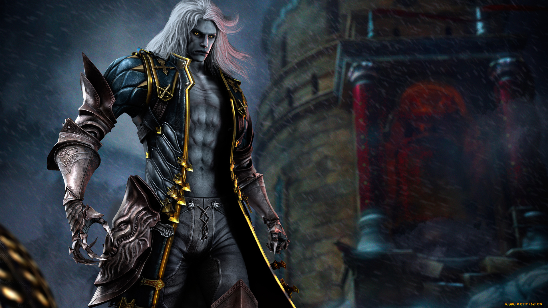 castlevania, , lords, of, shadow, 2, видео, игры, alucard