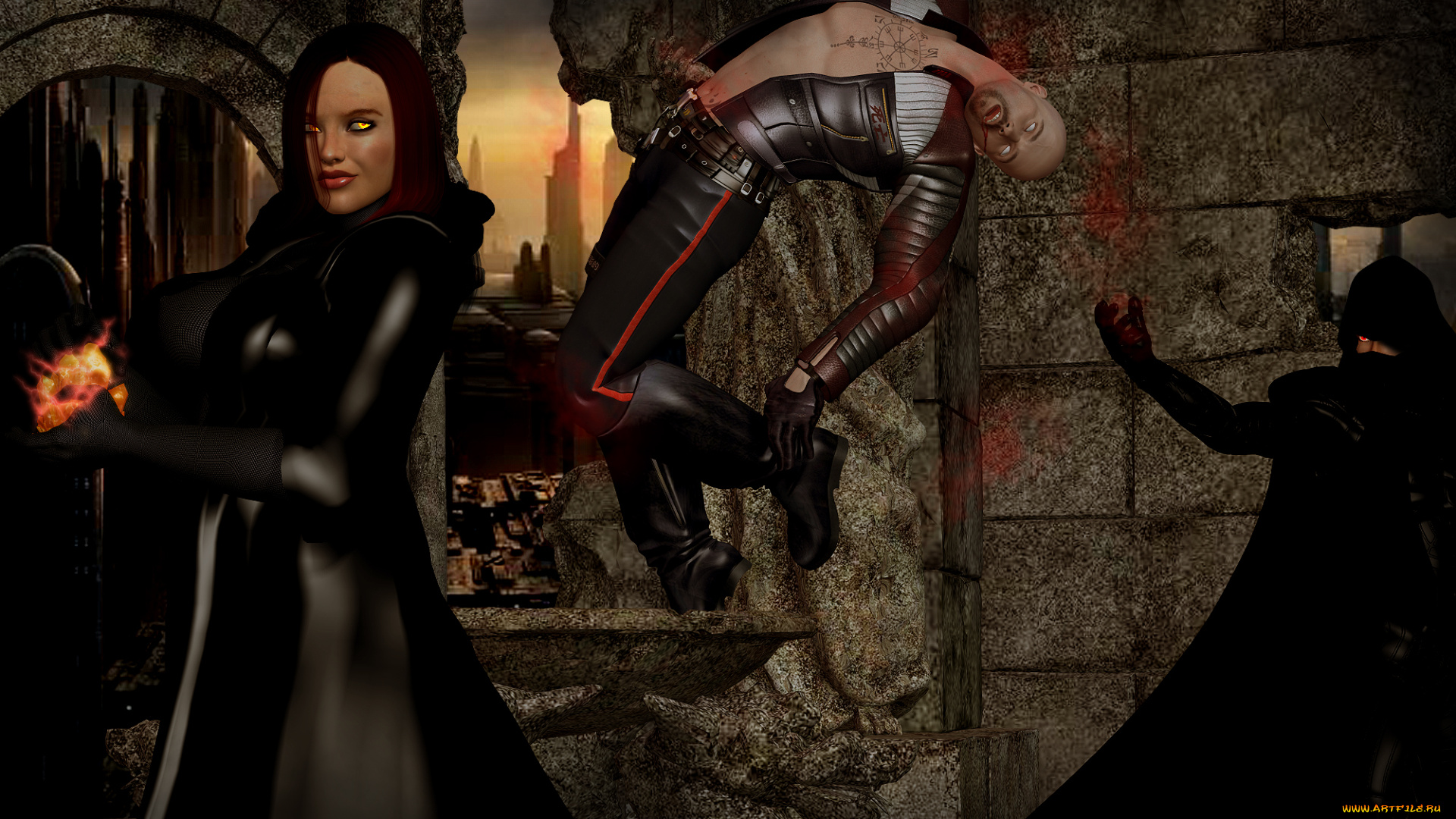 star, wars, fanart, 3д, графика, fantasy, , фантазия, люди