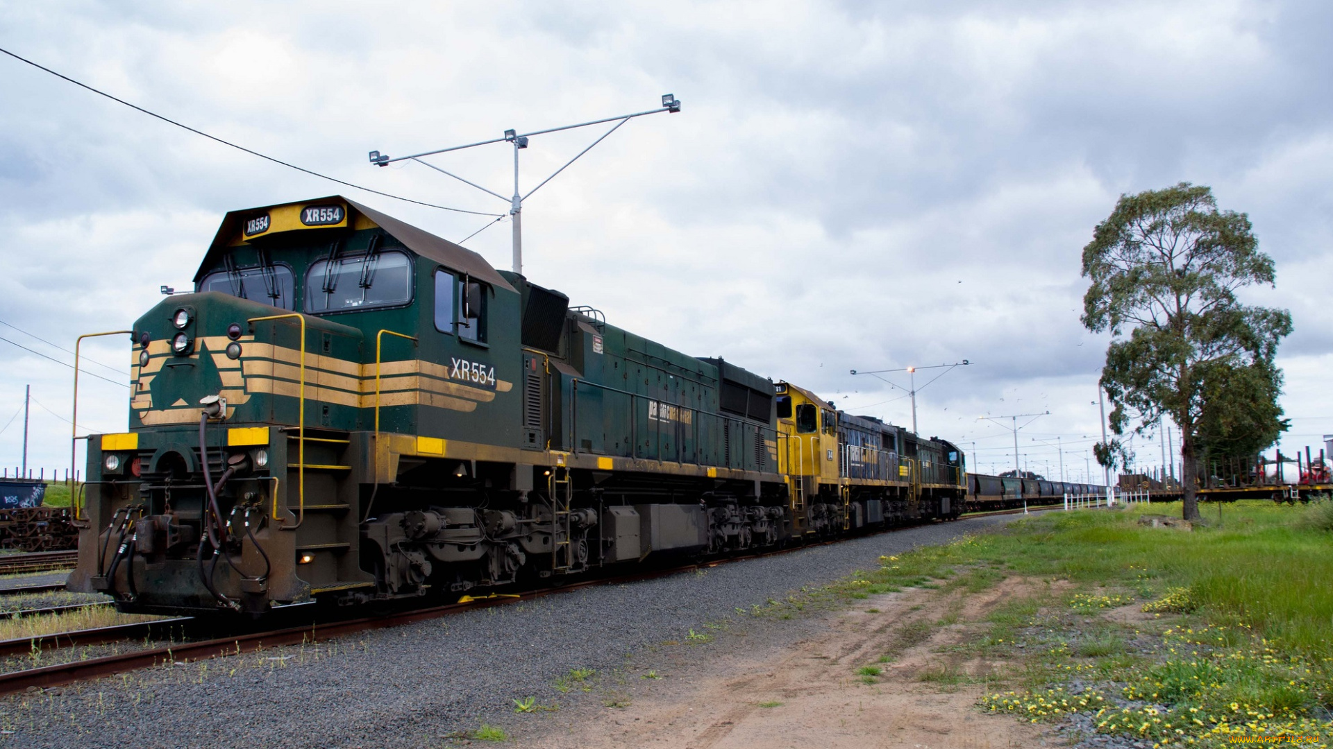 техника, поезда, состав, локомотив, рельсы, дорога, железная