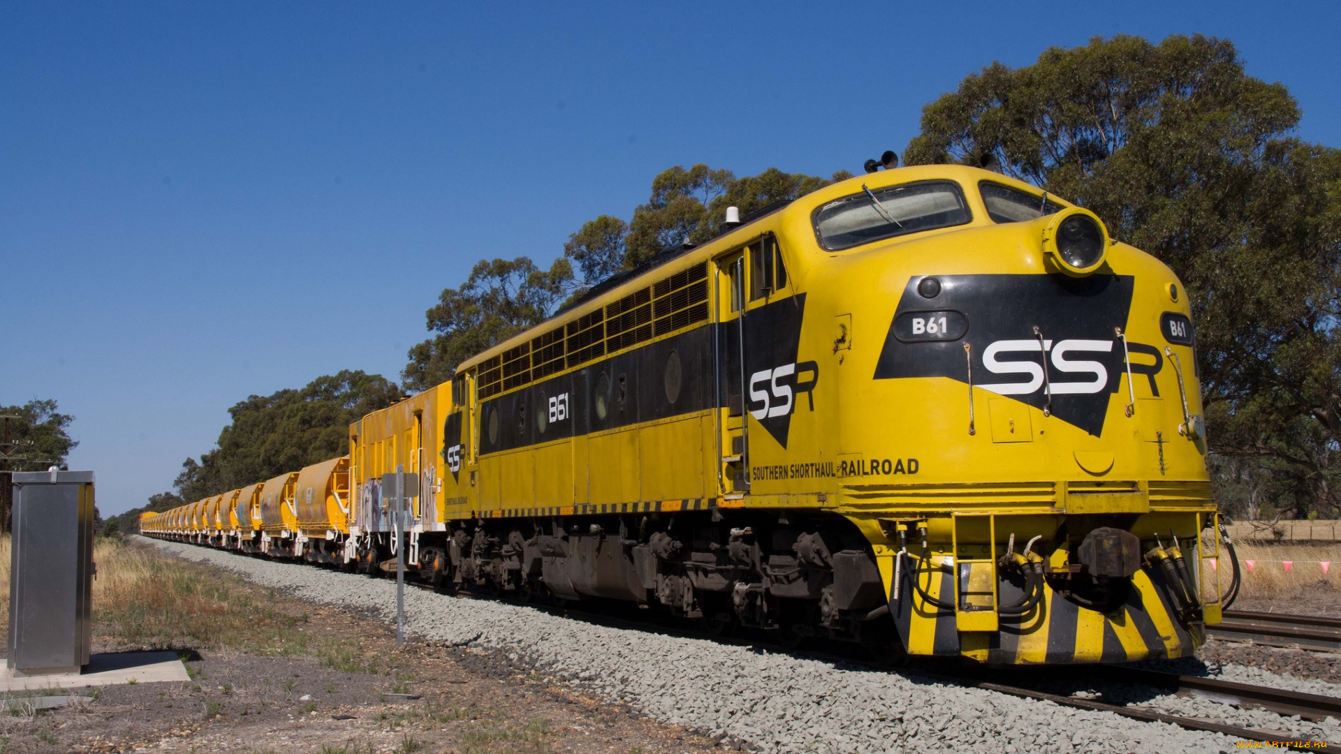 техника, поезда, состав, рельсы, дорога, железная, локомотив