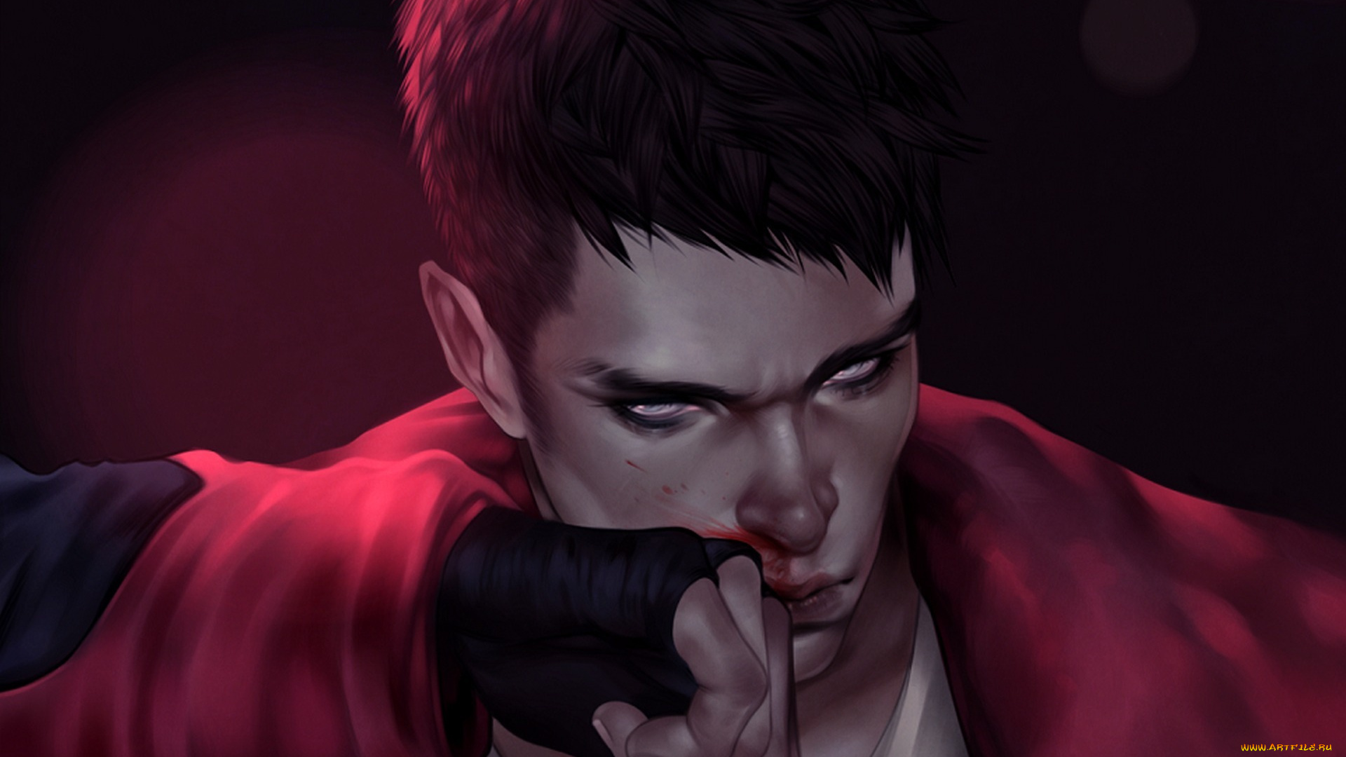 видео, игры, devil, may, cry, 4, dante, dmc, devil, may, cry, fan, art