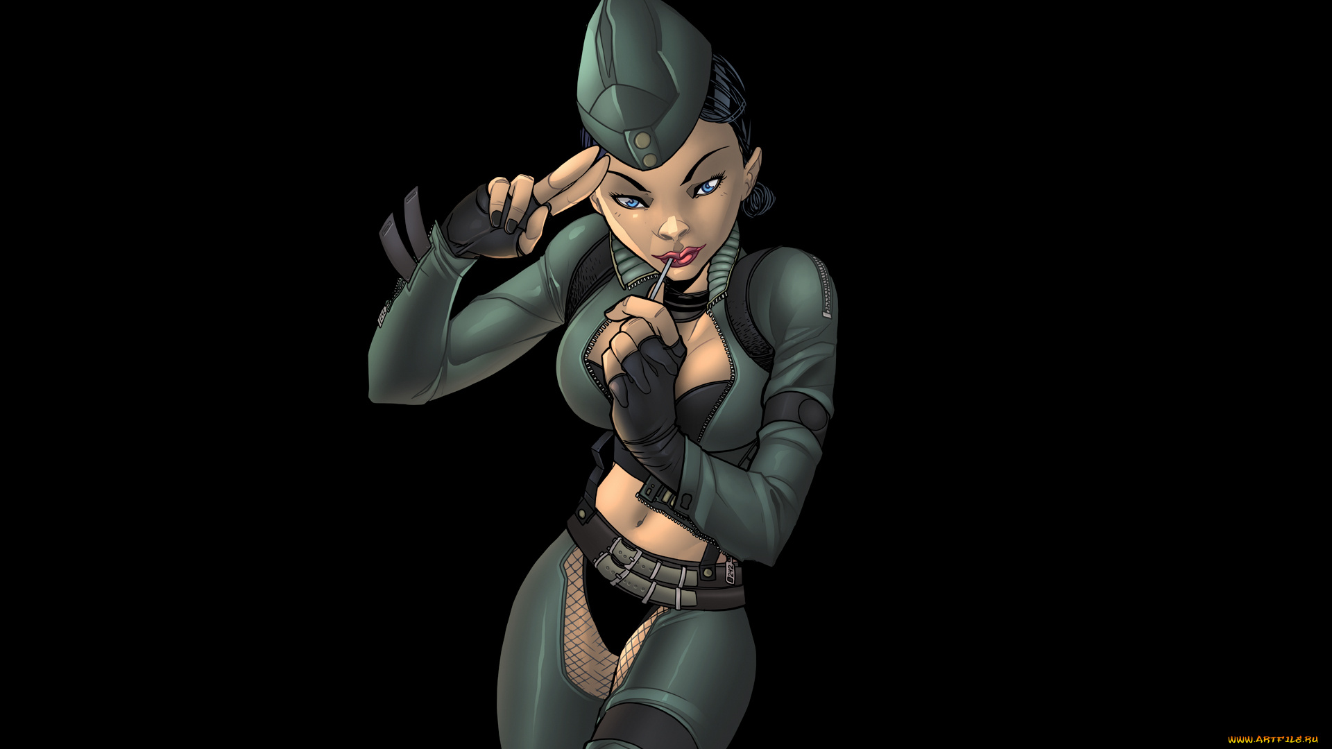 запрещенный, прием, рисованные, кино, sucker, punch, запрещенный, прием, девушка, форма