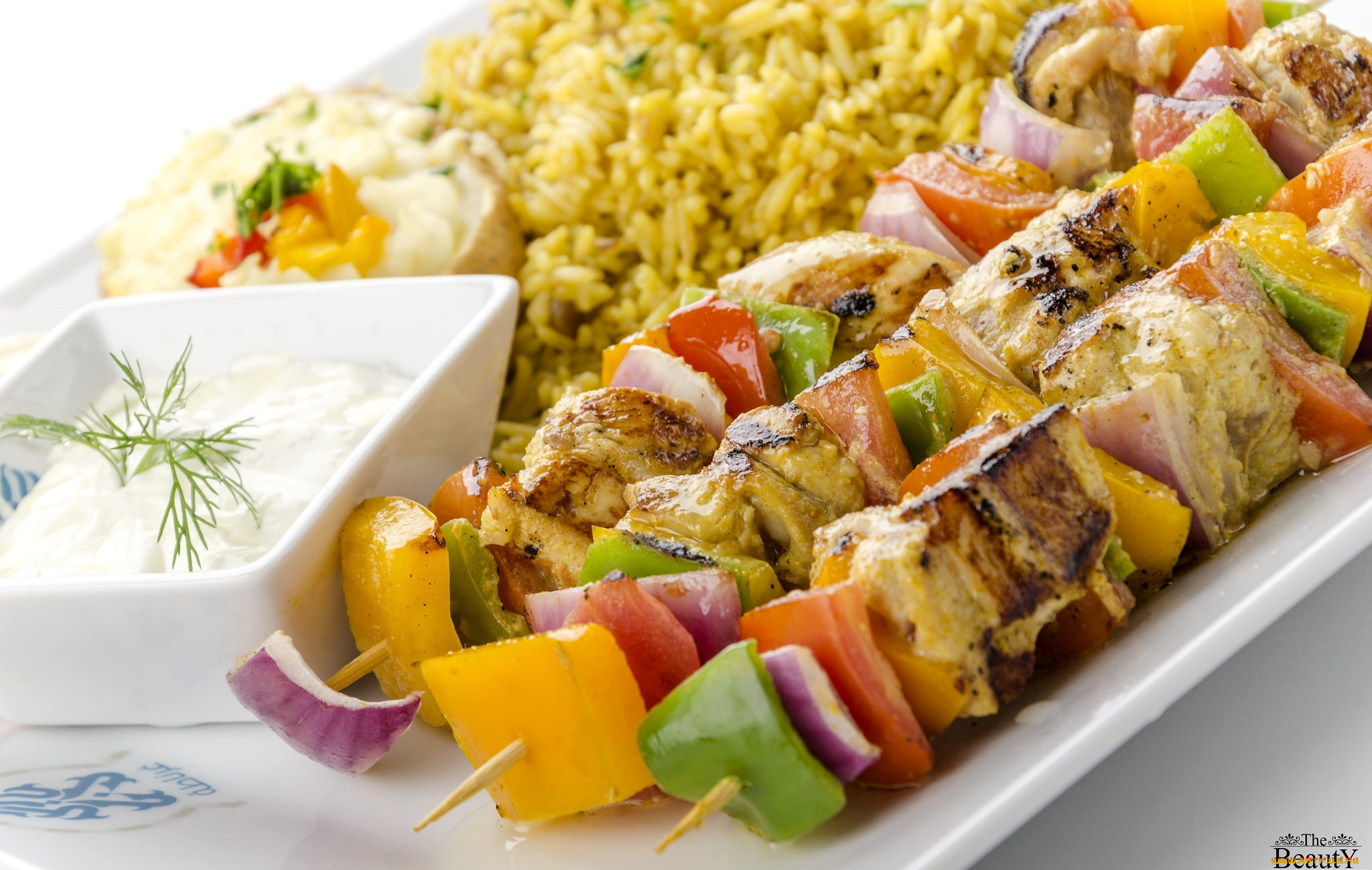 еда, шашлык, , барбекю, мясо, овощи, гарнир