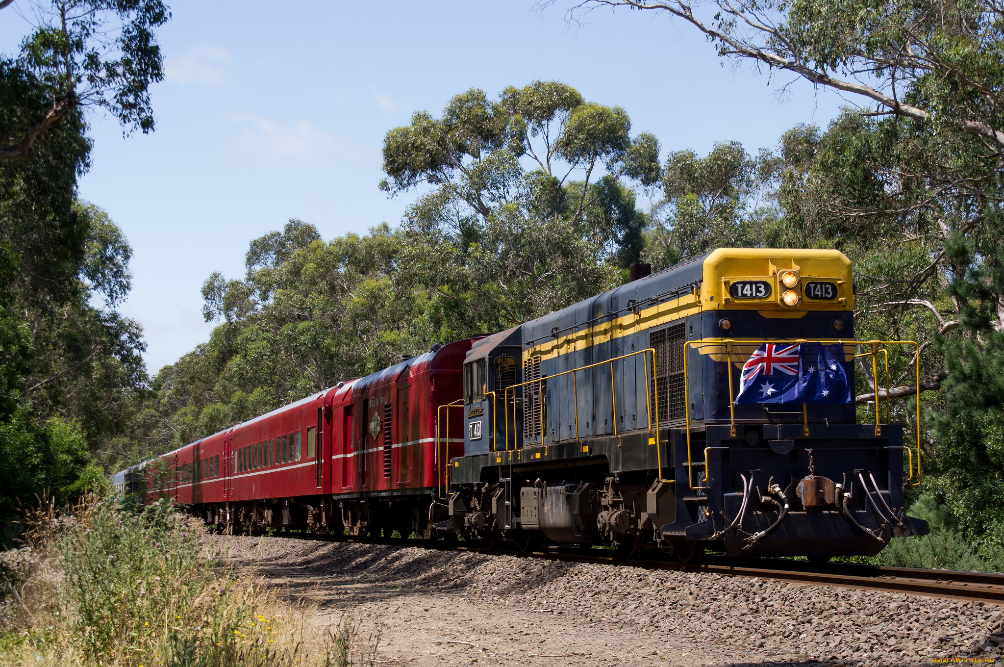 техника, поезда, железная, дорога, рельсы, локомотив, состав