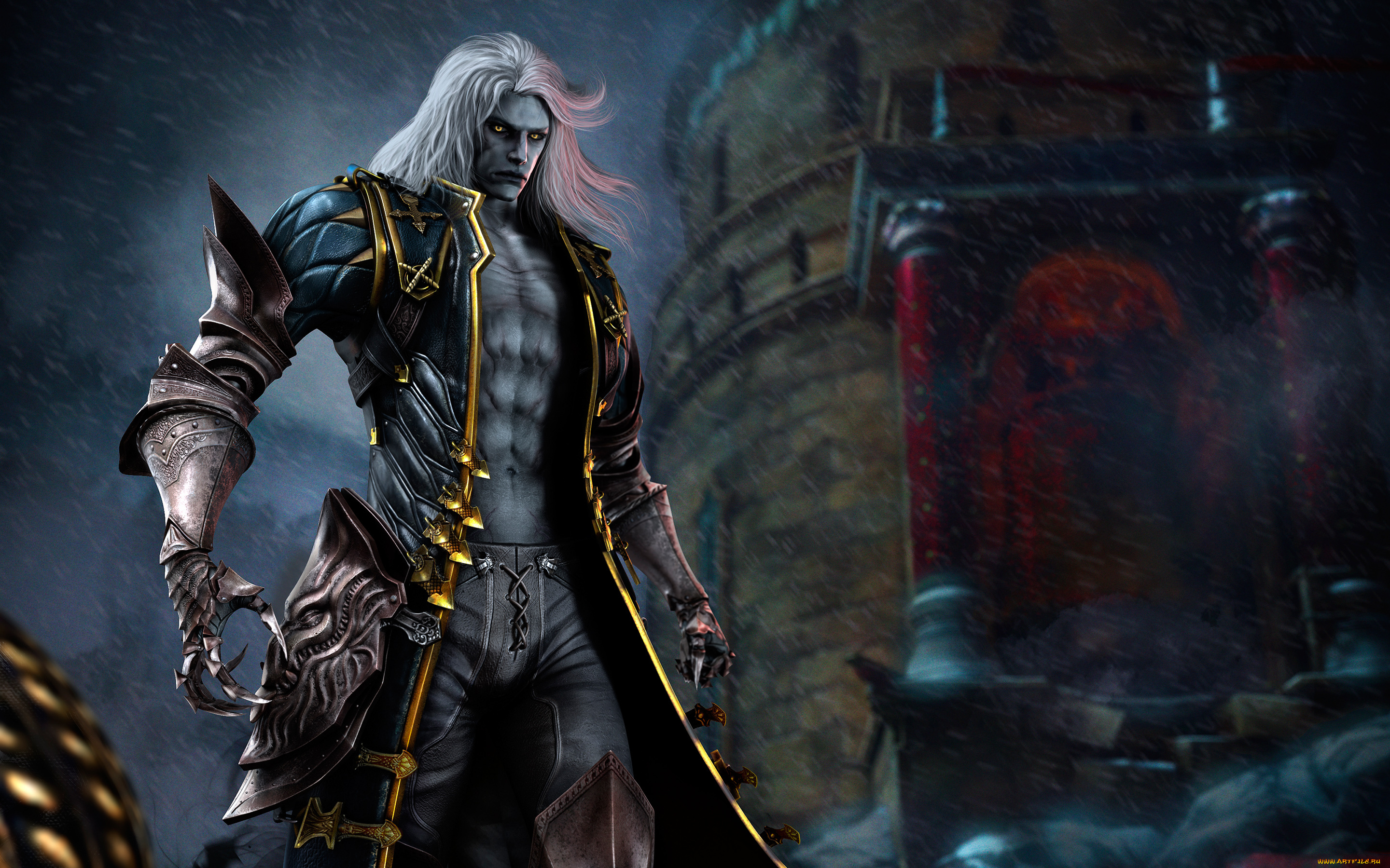 castlevania, , lords, of, shadow, 2, видео, игры, alucard