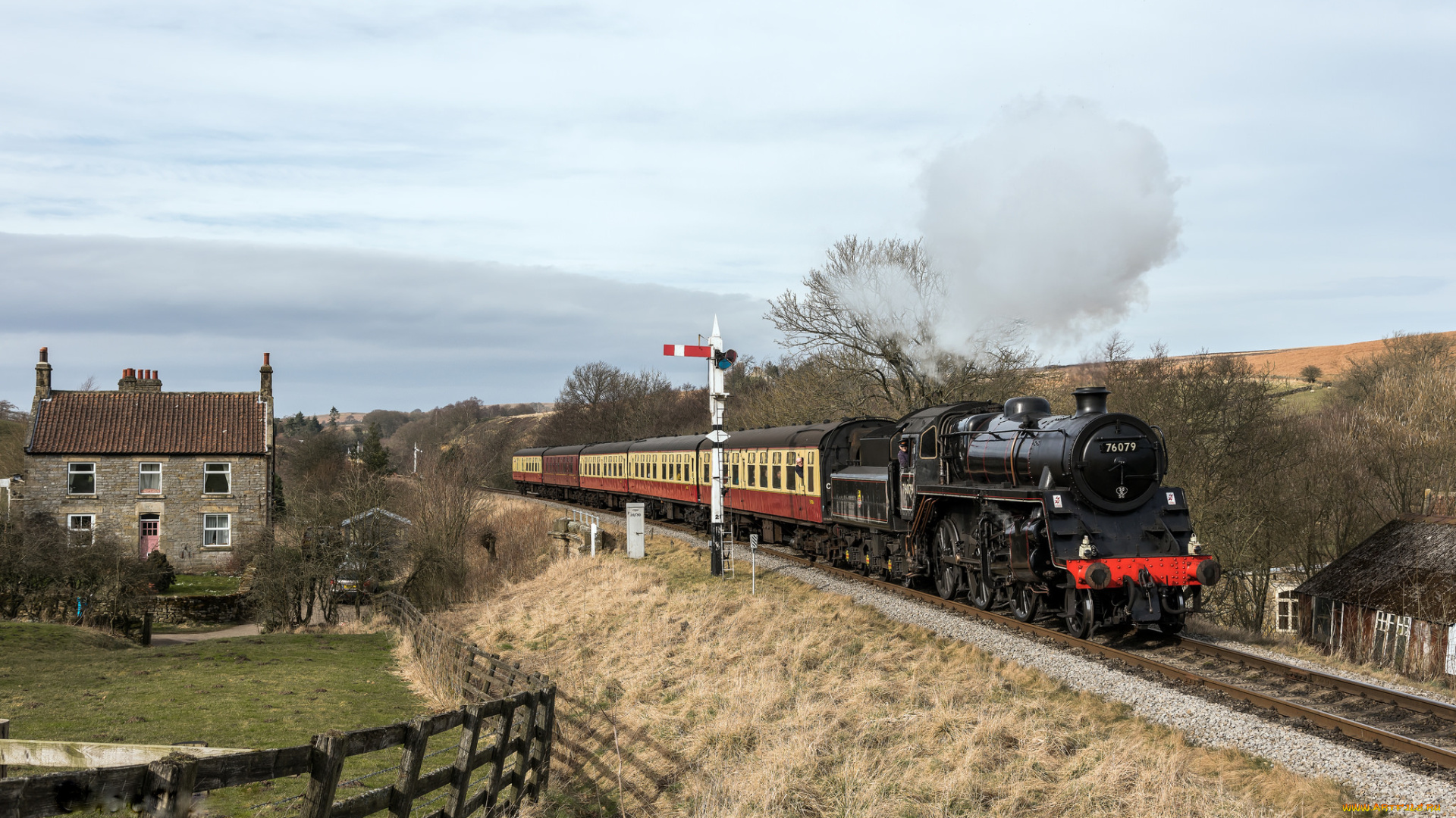 техника, паровозы, паровоз, дорога, железная