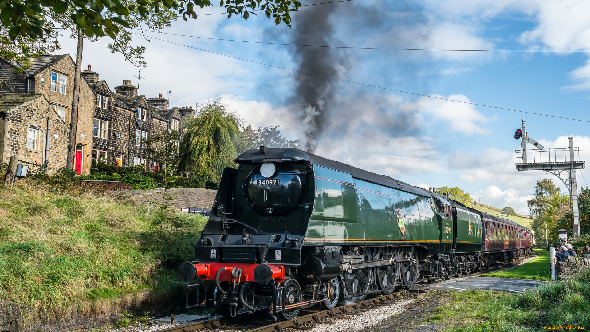 техника, паровозы, паровоз, дорога, железная