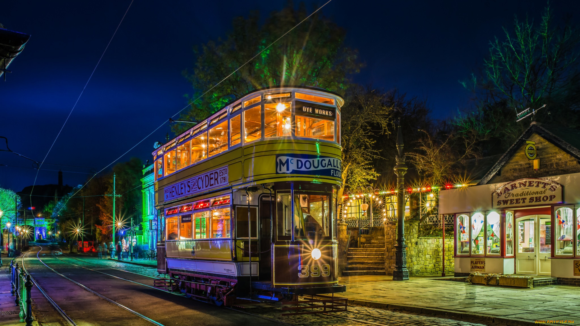 техника, трамваи, трамвай, рельсы, город