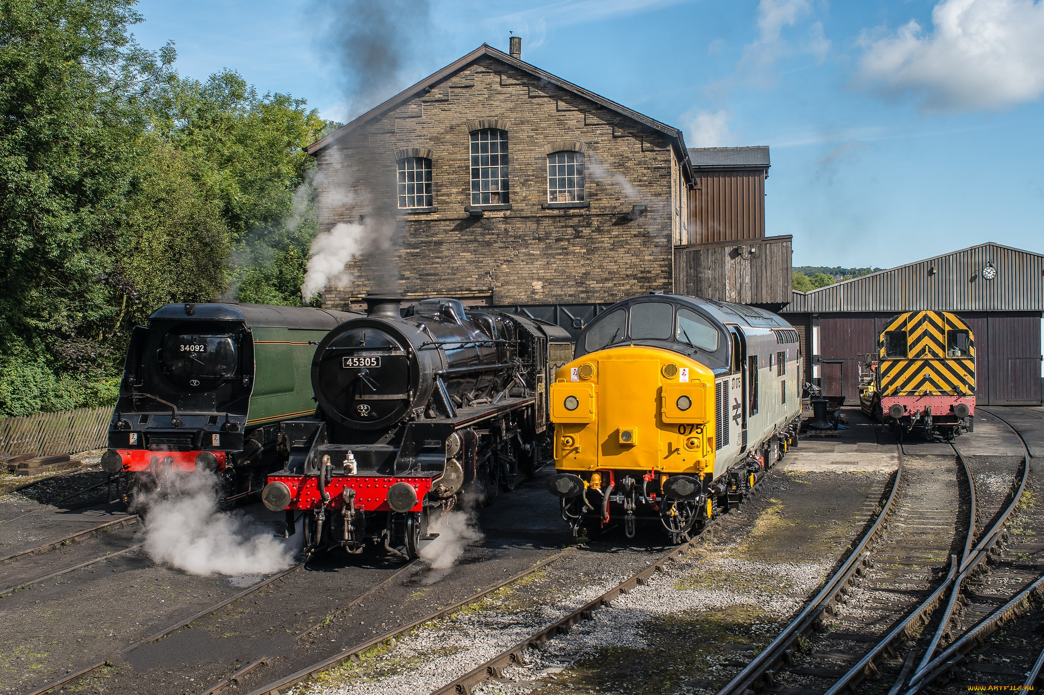 техника, паровозы, железная, паровоз, дорога